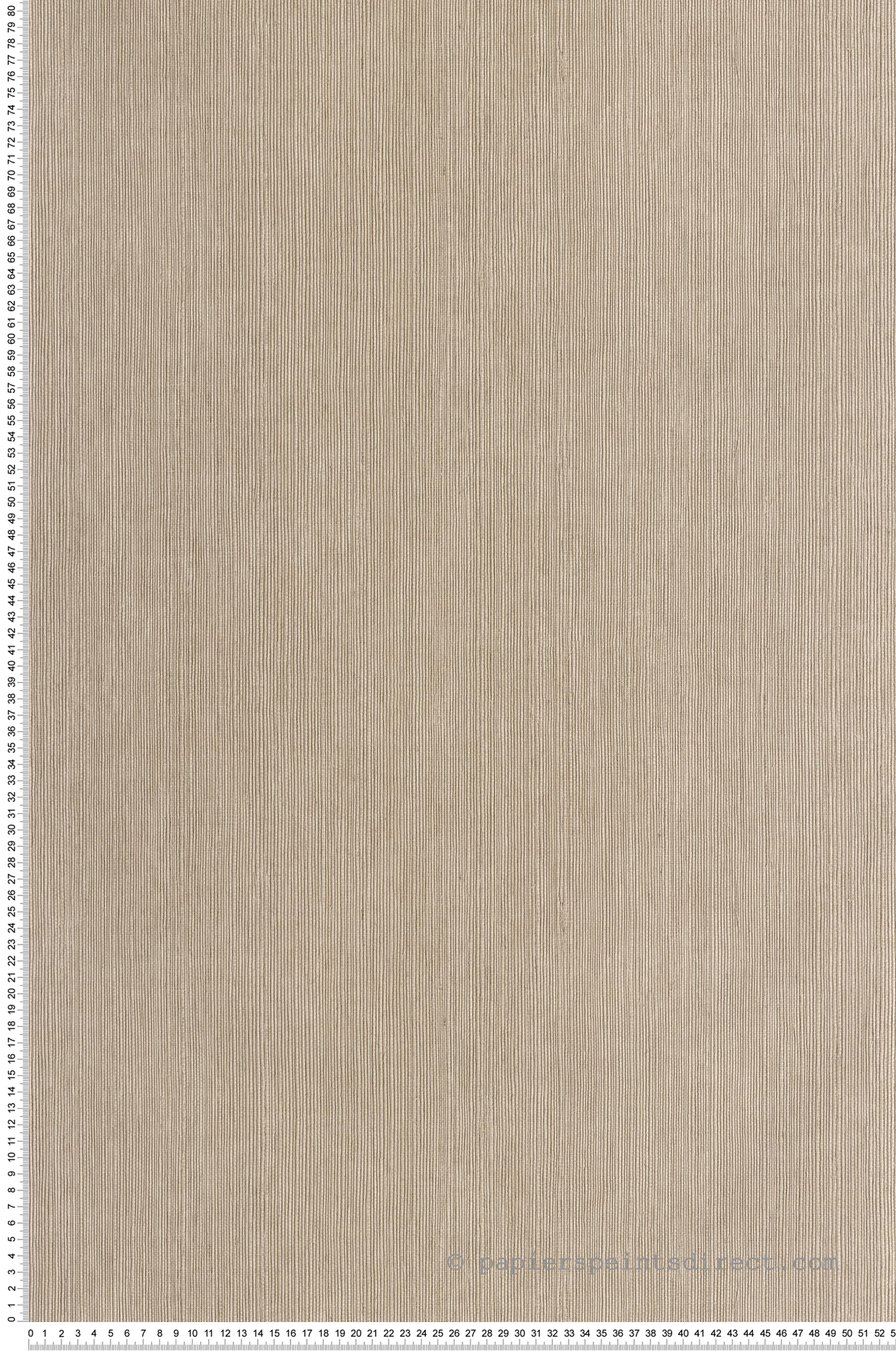 Papier peint Sisal Fibre marron glacé - Matières de Casélio | Réf. MMT106012000