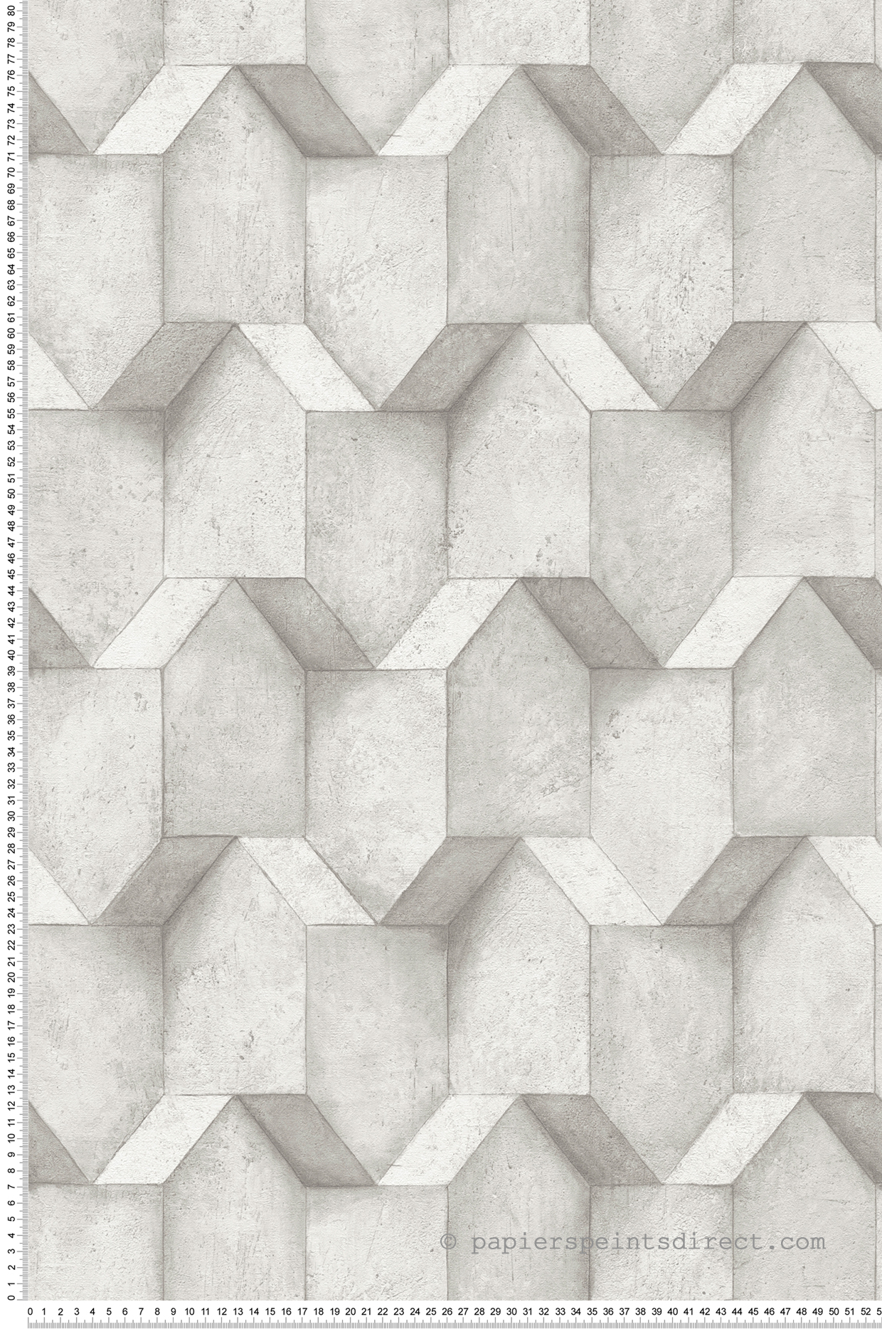 Papier peint 3D Concrete gris clair - The BOS d'A.S. Création | Réf. AS-388274