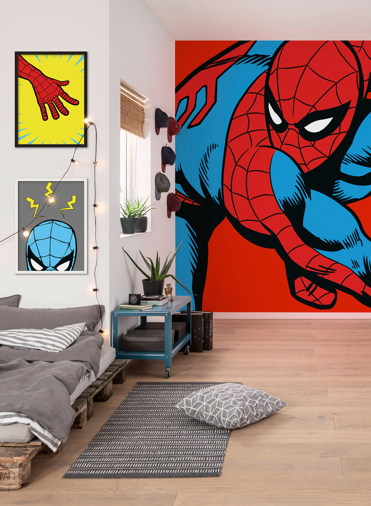 Papier peint panoramique Spider-Man Marvel PowerUp - Papier peint Komar Into Wonderland
