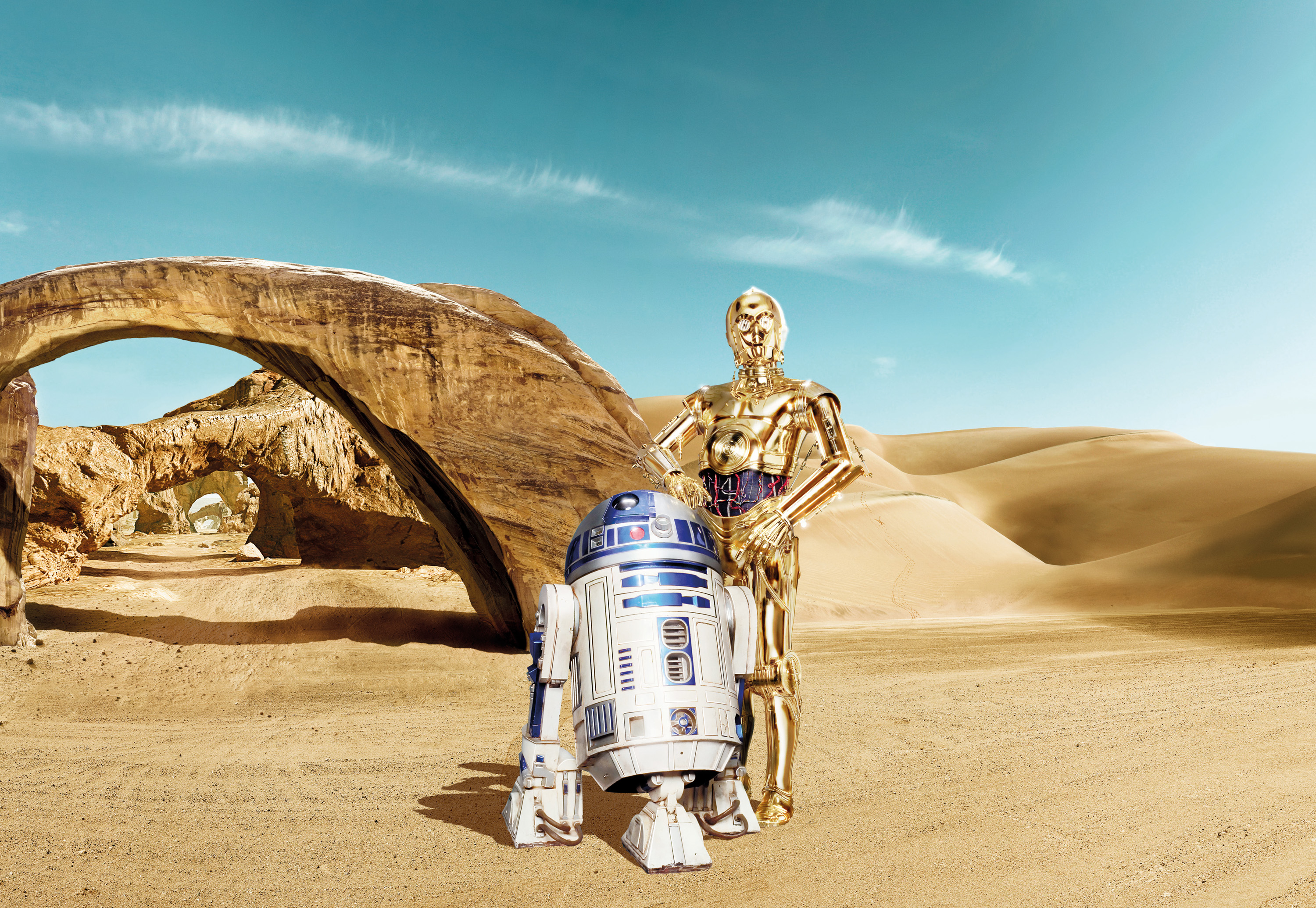 Star Wars Lost Droids - panoramique Komar