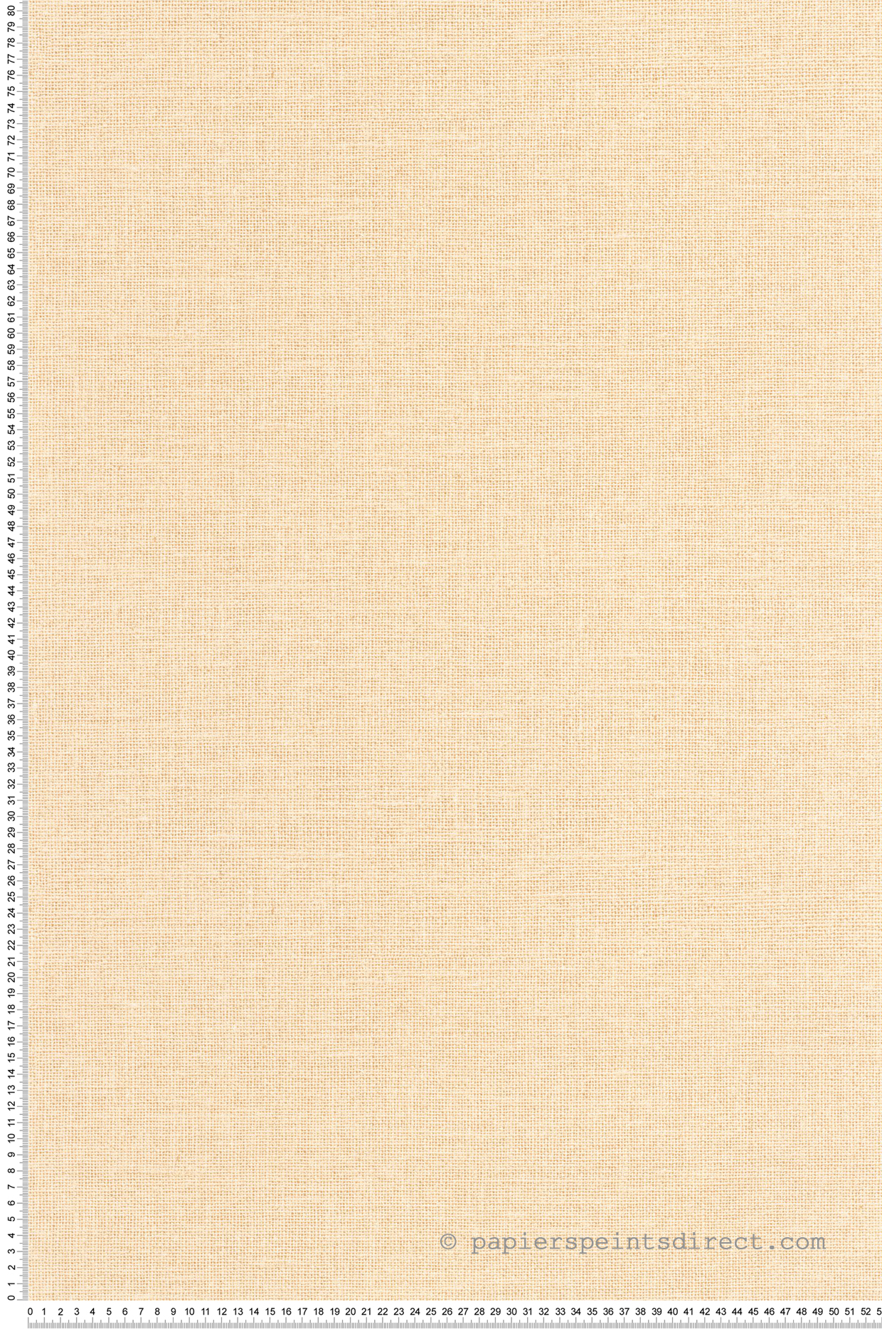 Papier peint Effet Toile de Jute jaune - Jute de Casélio | Réf. JTE104012780