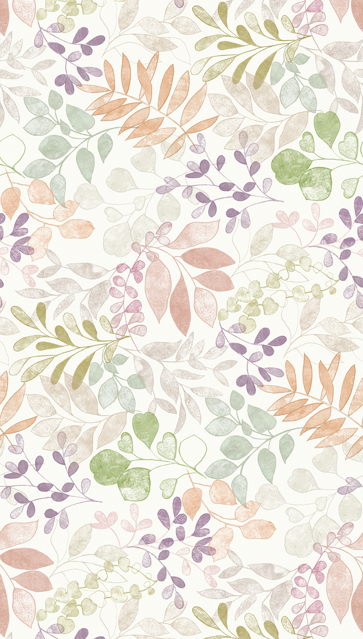 Papier peint panoramique Dessin Feuillage multicouleurs - Aquarell Dreams d'A.S. Création | Réf. AS-396931