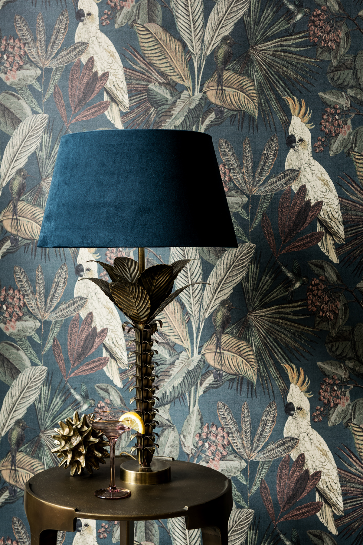 Papier peint Oiseaux tropicaux canard - Savana de Lutèce | Réf. LTC-SAV124