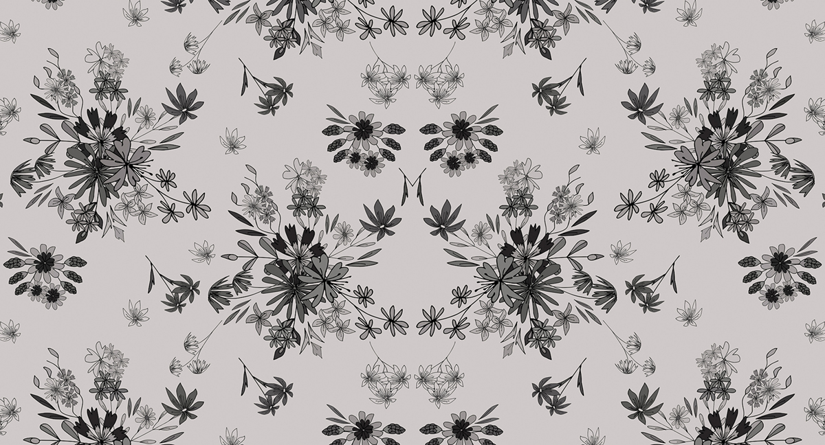 Papier peint panoramique Fleurs Heroes 3 - Référence DD110391 - Intissé 200g/m2 - Standard 500 x 270