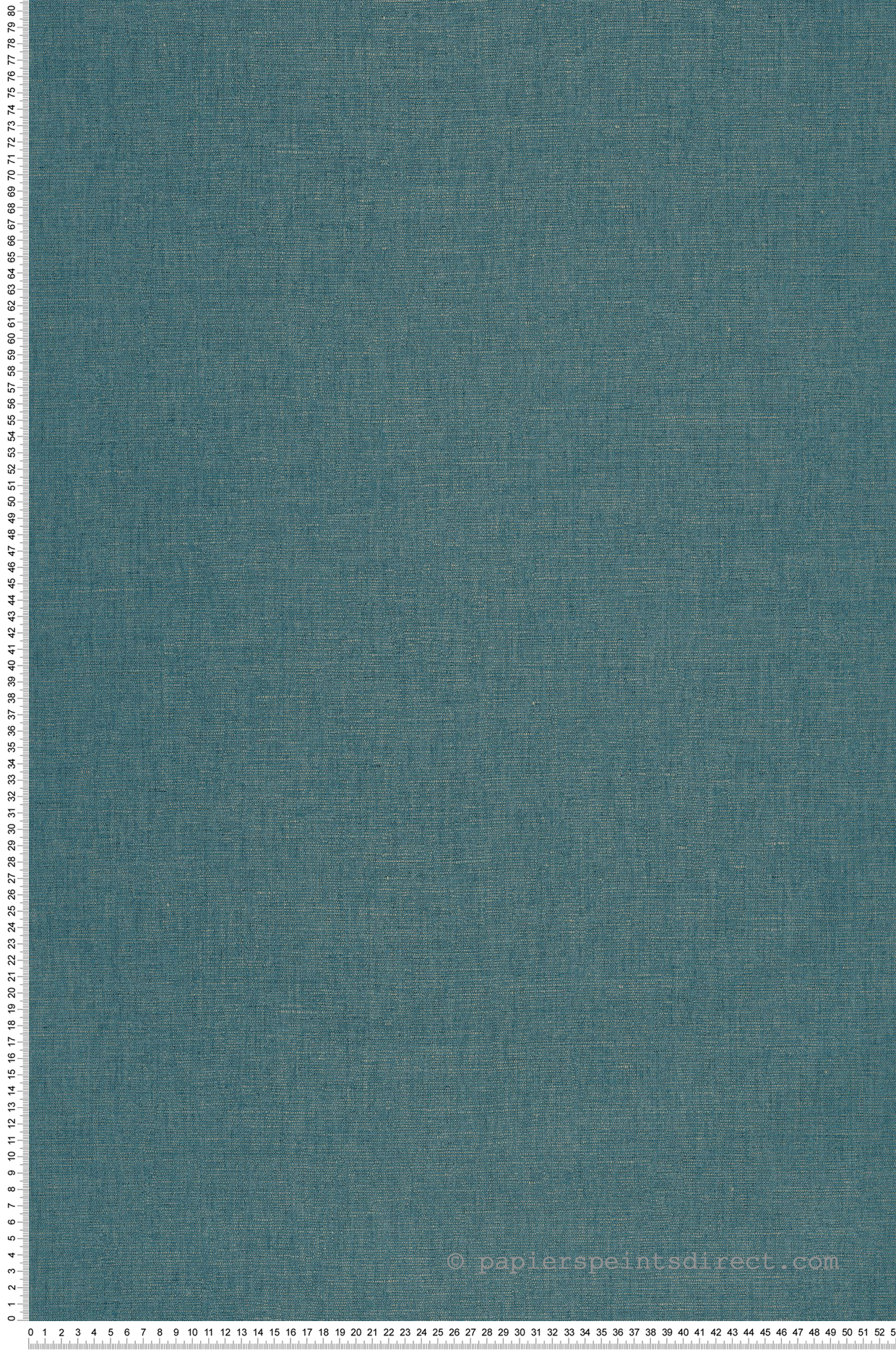 Papier peint Uni Lin bleu canard doré - Elégance de Casélio | Réf. ELC103236120