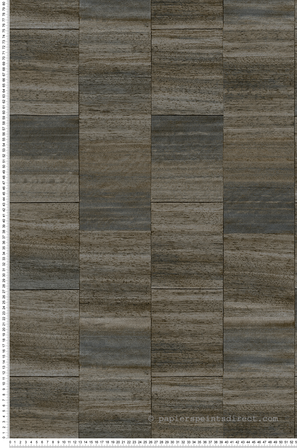 Papier peint Béton Urbain Carreaux brun gris - Vancouver de Montecolino | Réf. MC-SY27536