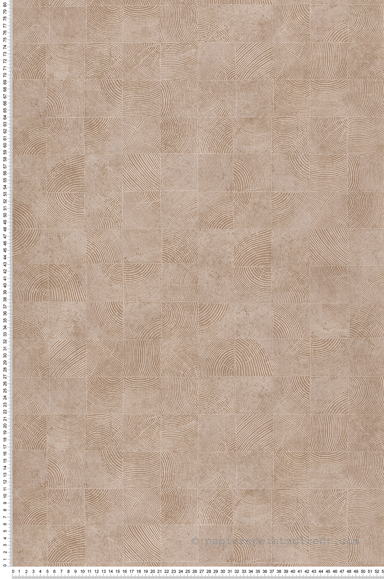 Papier peint Géométrique Chêne beige boisé - Woods de Casadéco | Réf. WOOD86012641