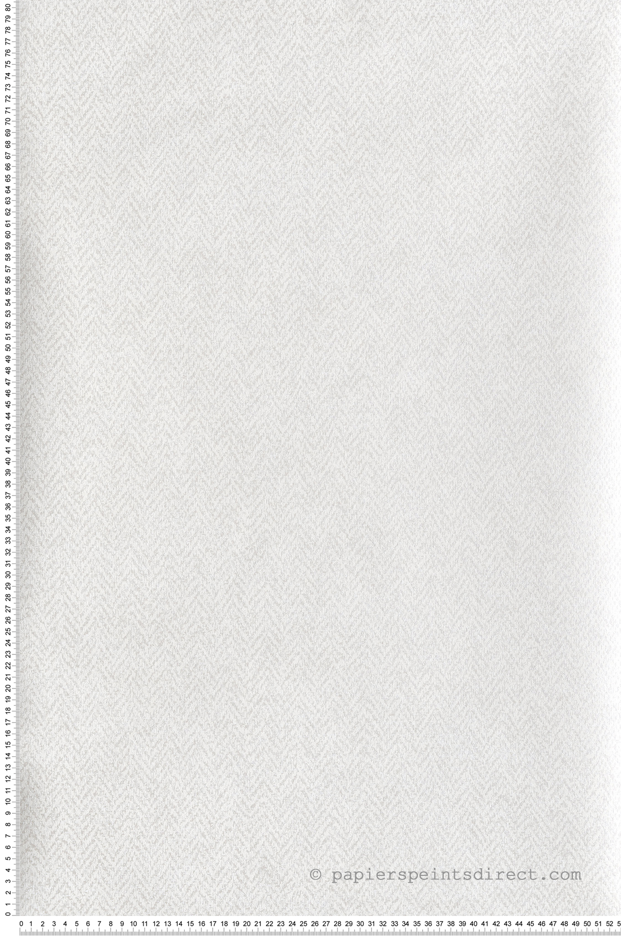 Papier peint Chevron Rocco blanc argenté - The Texture Book de Masureel | Réf. MAS-ILA703