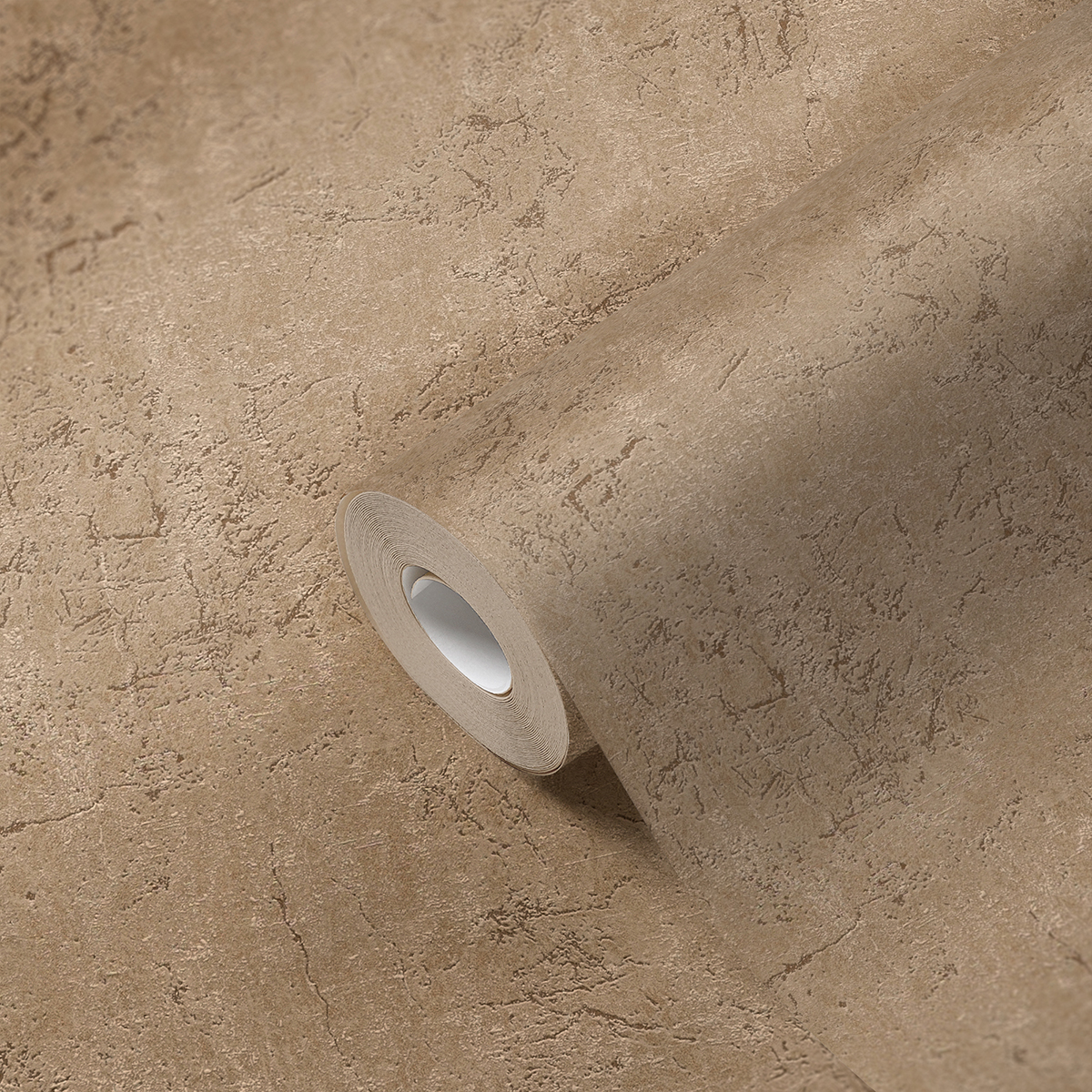 Papier peint Effet de Matière Liège beige chaud - Desert Lodge de Livingwalls | AMB Réf. 38484-1