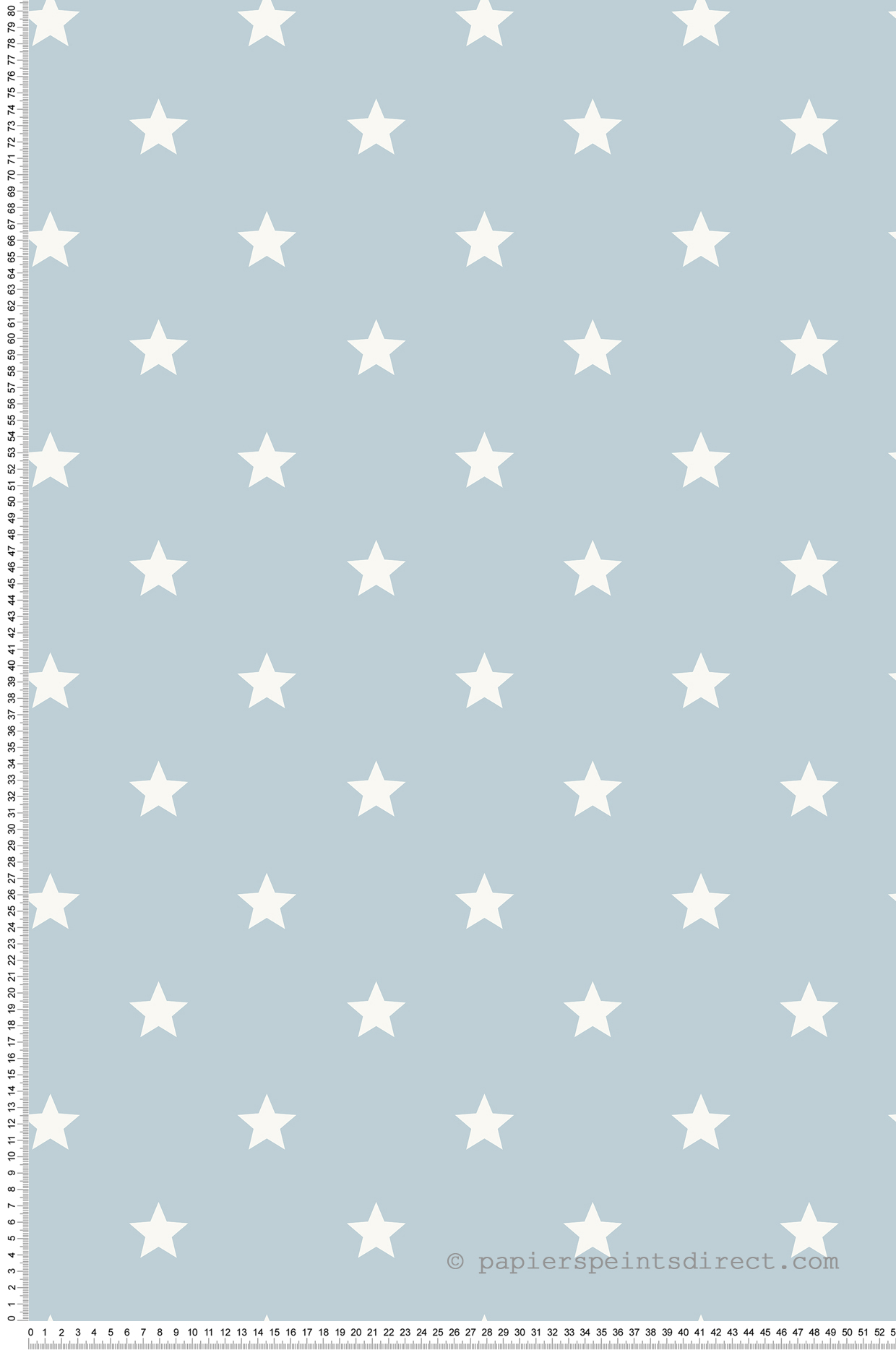 Papier peint Étoile Uniforme bleu - Imagine de Lutèce | Réf. LTC-DL27583
