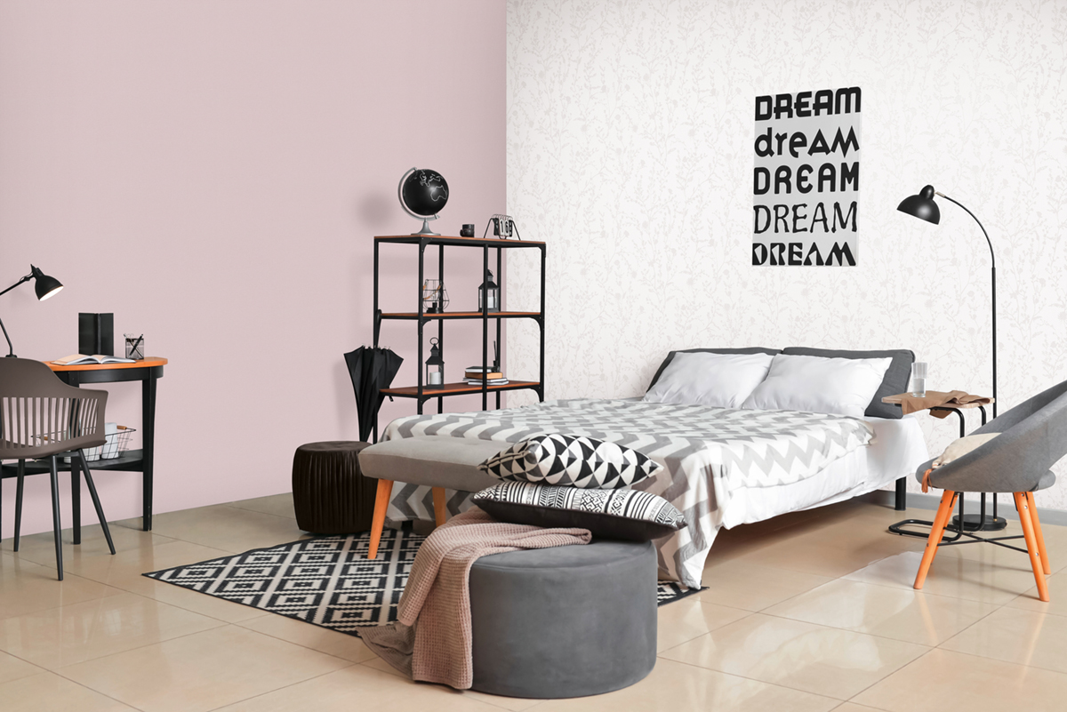 Papier peint Branchage Moderne gris rosé nacré - Casual Living d'A.S. Création AMB3| Réf. AS-395461