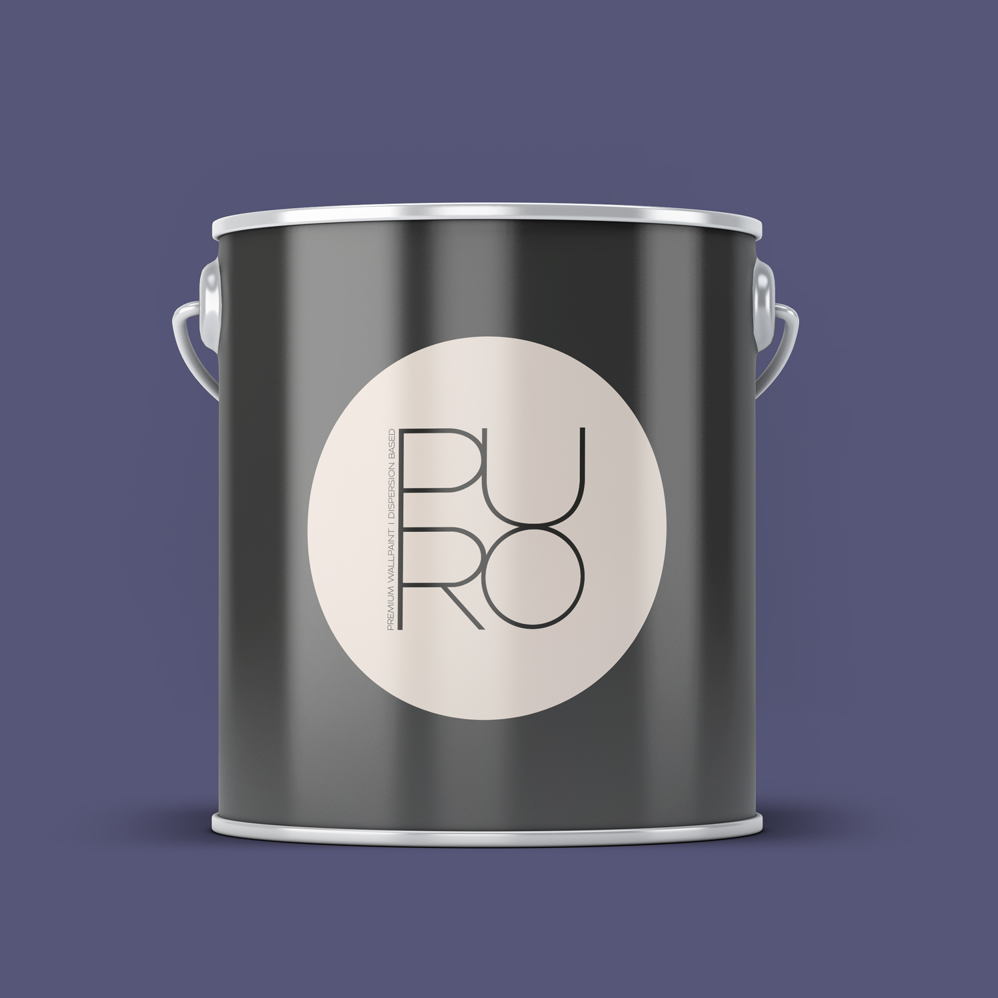 Image d'un pot de 5 litres de peinture Puro violet simple mauve - c2005