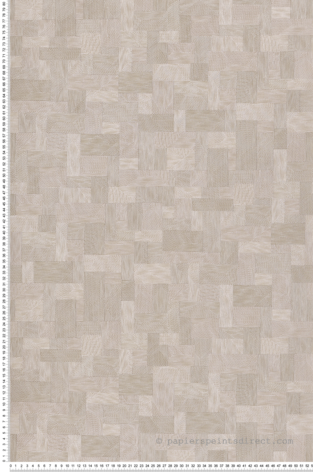 Papier peint Scandinave Géométrique grège - Woods de Casadéco | Réf. WOOD86071409