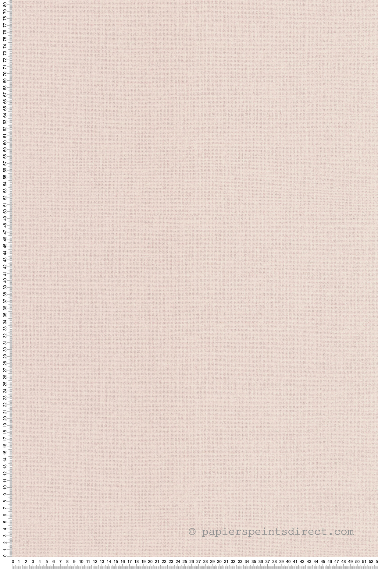 Papier peint Effet Toile de Jute rose clair - Jute de Casélio | Réf. JTE104011700