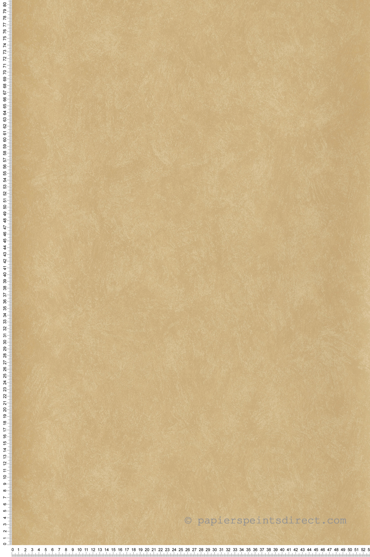 Papier peint Faux Uni Mat jaune moutarde - Demeures de Montecolino | Réf. MC-630535