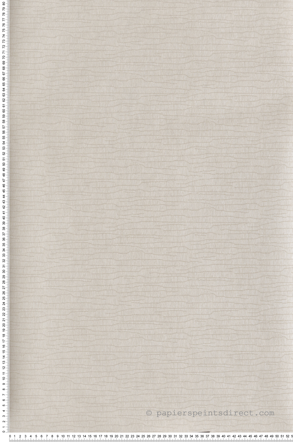 Papier peint Faux Uni Trait beige lin - Mysa de Masureel | Réf. MAS-YSA401