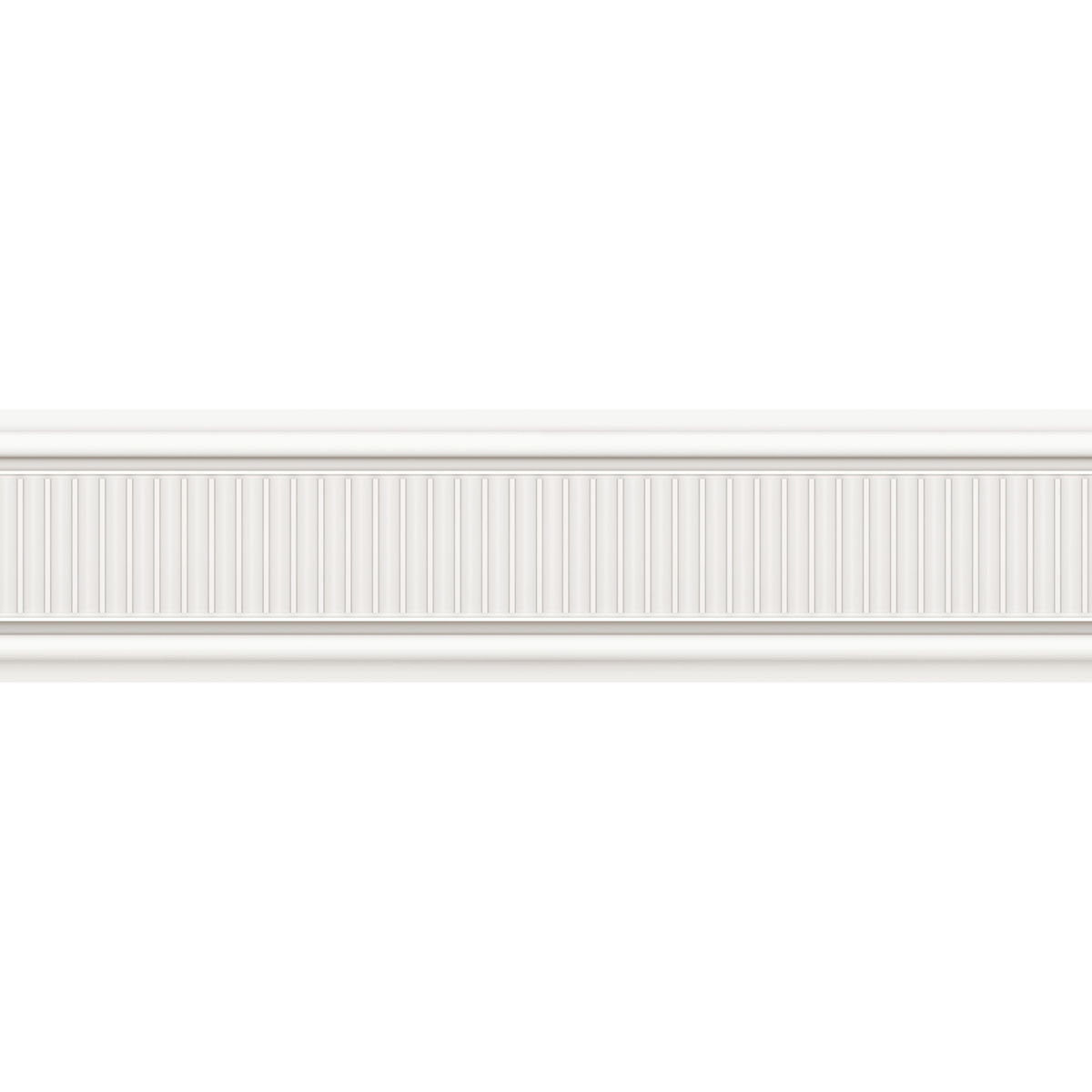Galon Moulure Cannelure la Comtesse blanc - Moulures & Co de Casadéco | Réf. MOCO201360751