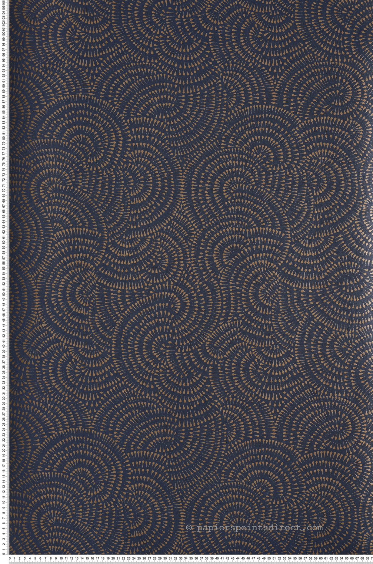 Papier peint Abstrait Cascade marine - Eté Indien de Casamance | Réf. CAS-75122654