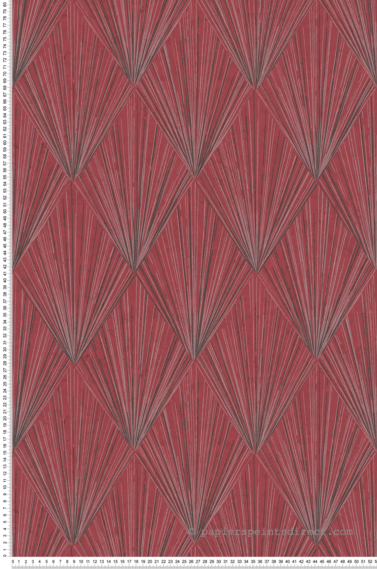 Papier peint Graphique High Lights rouge - Metropolitan Stories 2 d'AS Création | Réf. SP15505