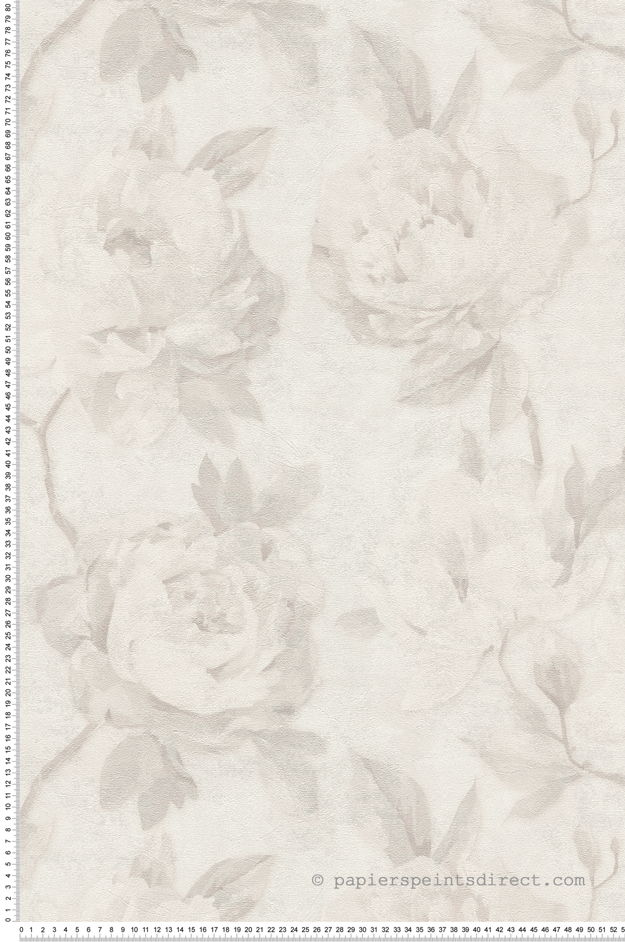 Papier peint Grosse Fleur Scintillante gris - Pintwalls 3 d'A.S. Création | Réf. AS-791673