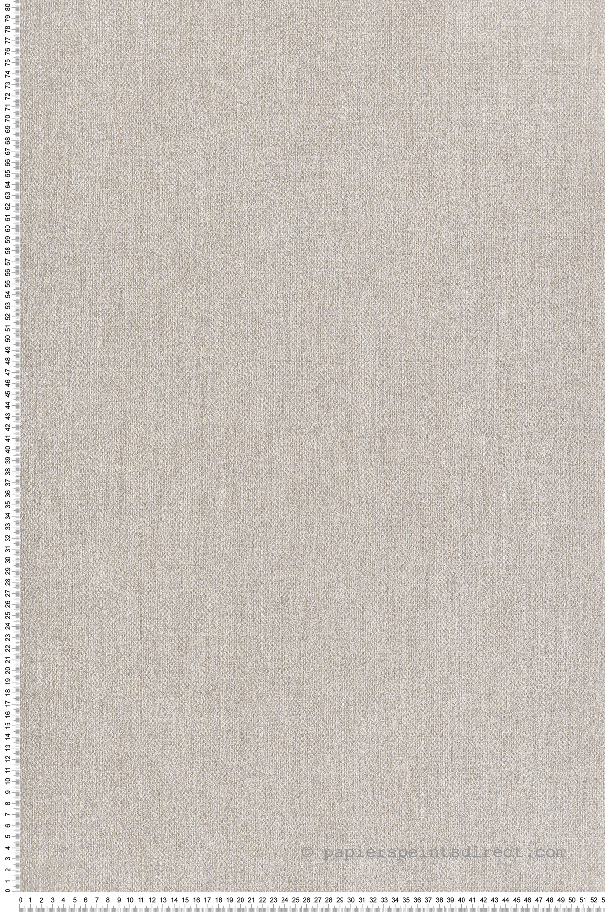 Papier Peint Faux uni Textile Paillettes écru doré - Venezia d'Ugépa | Réf. UGP-M67307