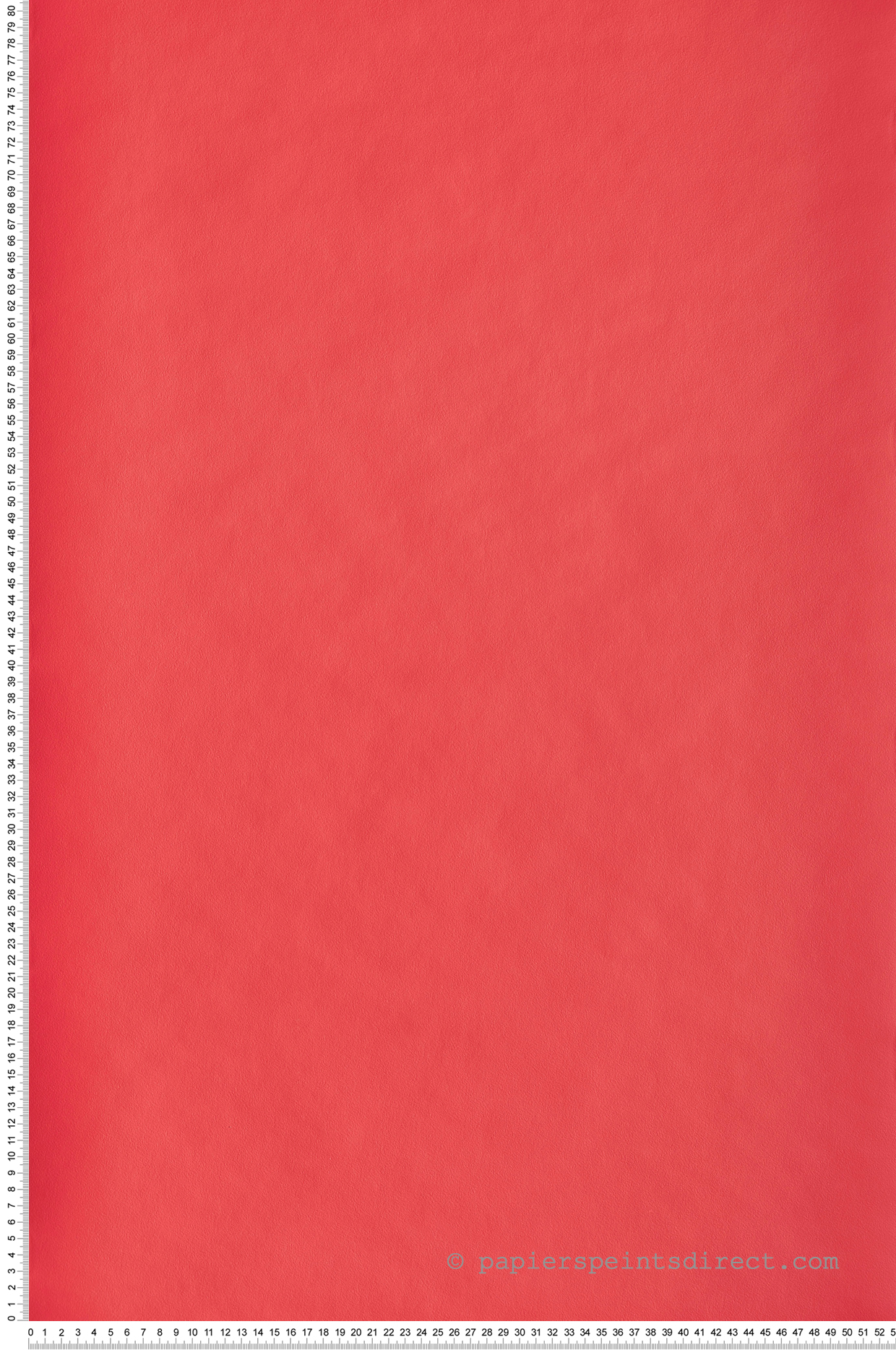 Papier peint Uni Lisse rouge vif - Pop d'Ugépa | Réf. UGP-M56210