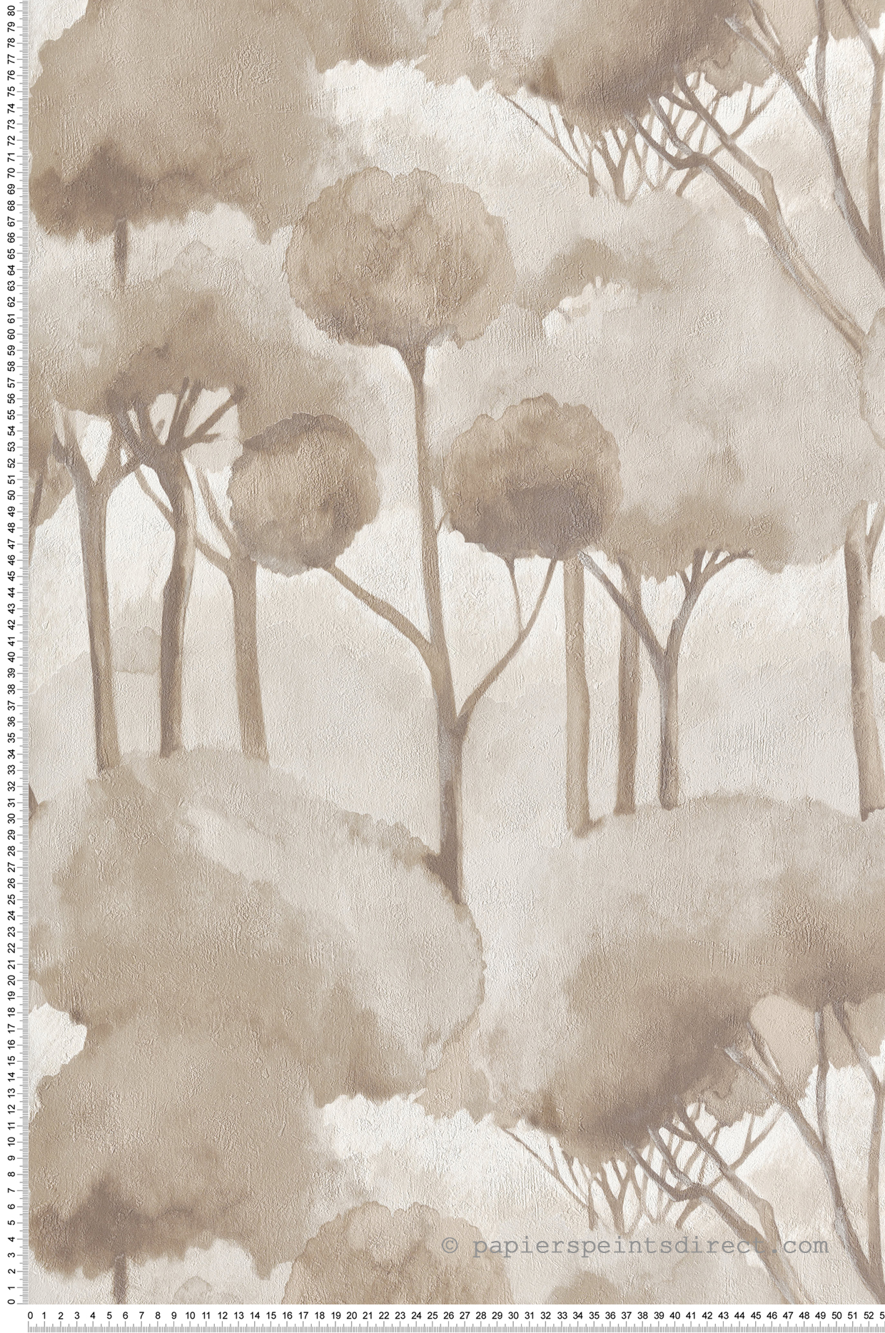 Papier peint Forêt des Landes lin - Sentier des Dunes de Casadéco | Réf. SENT200921024