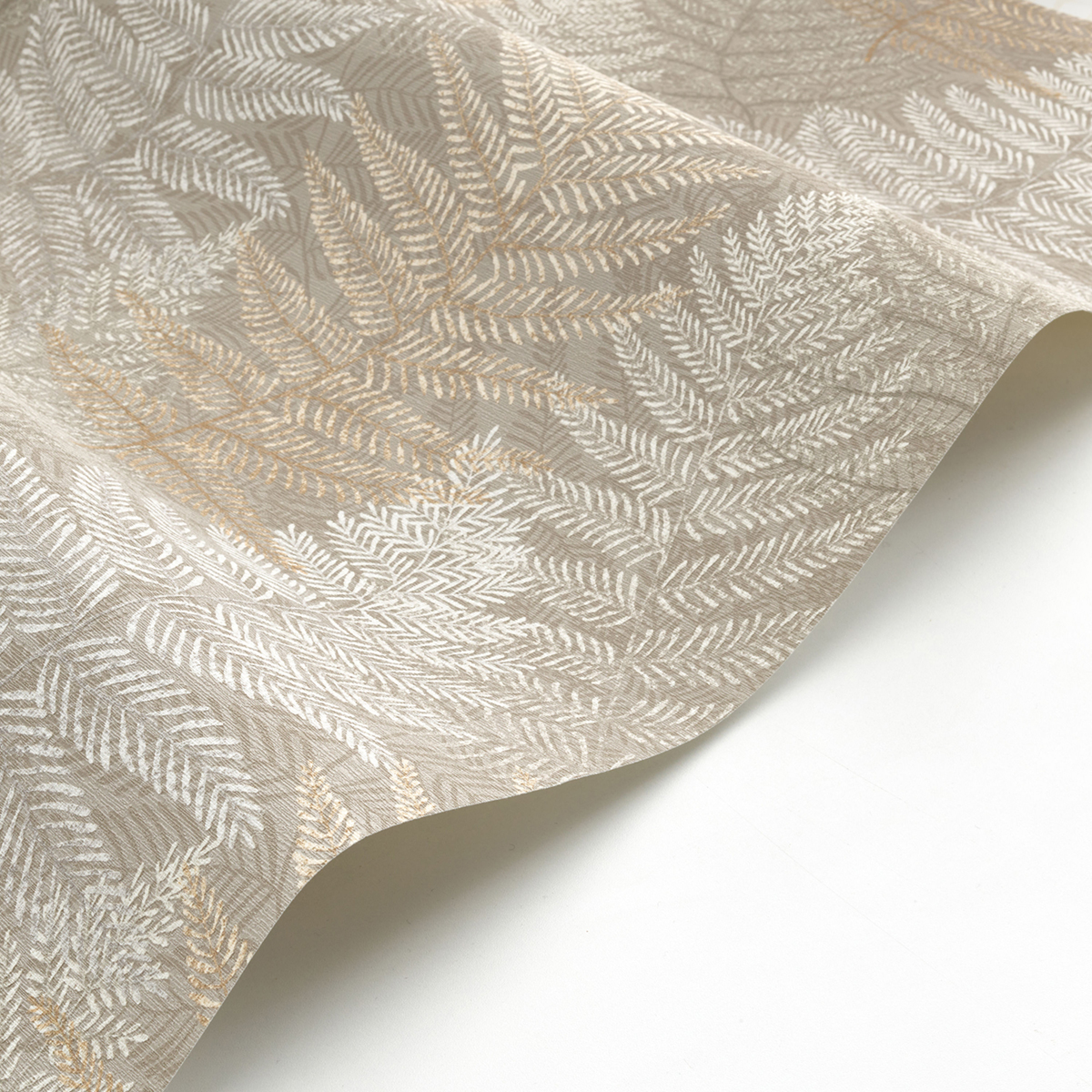 Papier peint Fougère Yosemite gris beige - California de Casadéco | Réf. CALF88811717