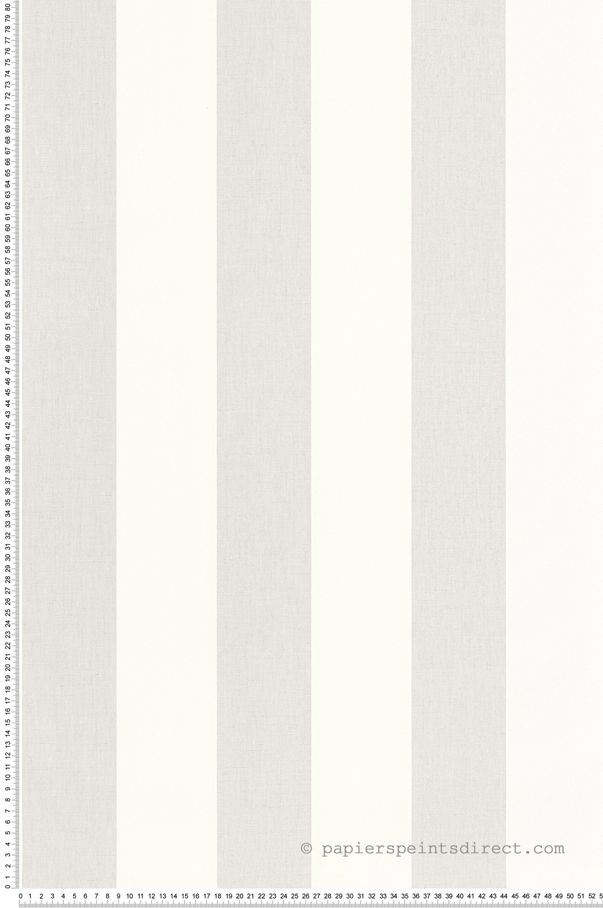 Papier peint Rayures Lin Lines gris souris - Basics de Casélio | Réf. BAI104049090