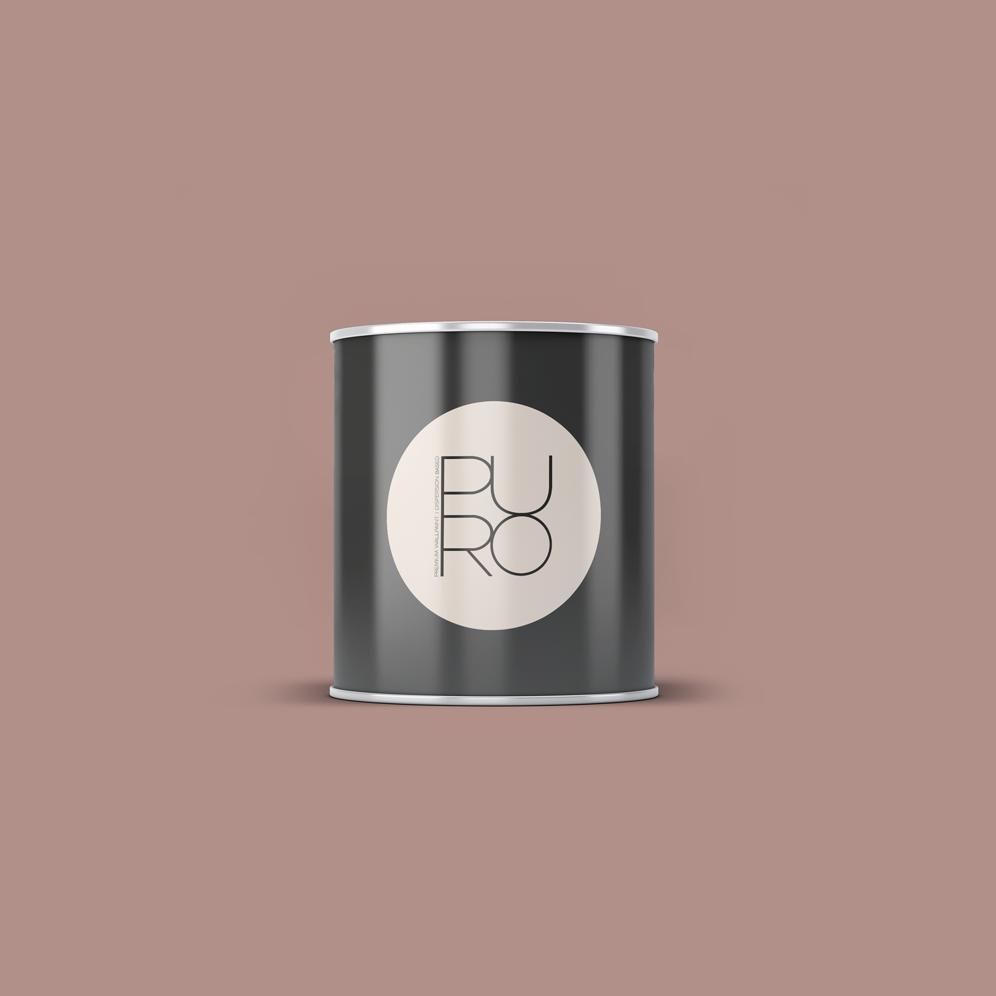 Image d'un pot de 1 litre de peinture Puro marron rosy beige - c2024