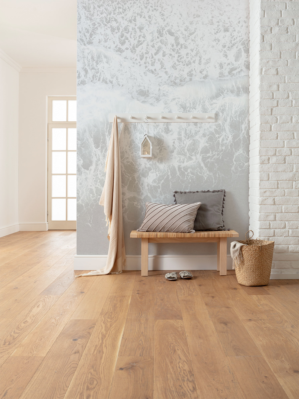 Papier peint scandinave panoramique Ocean Surface - Papier peint Komar RAW