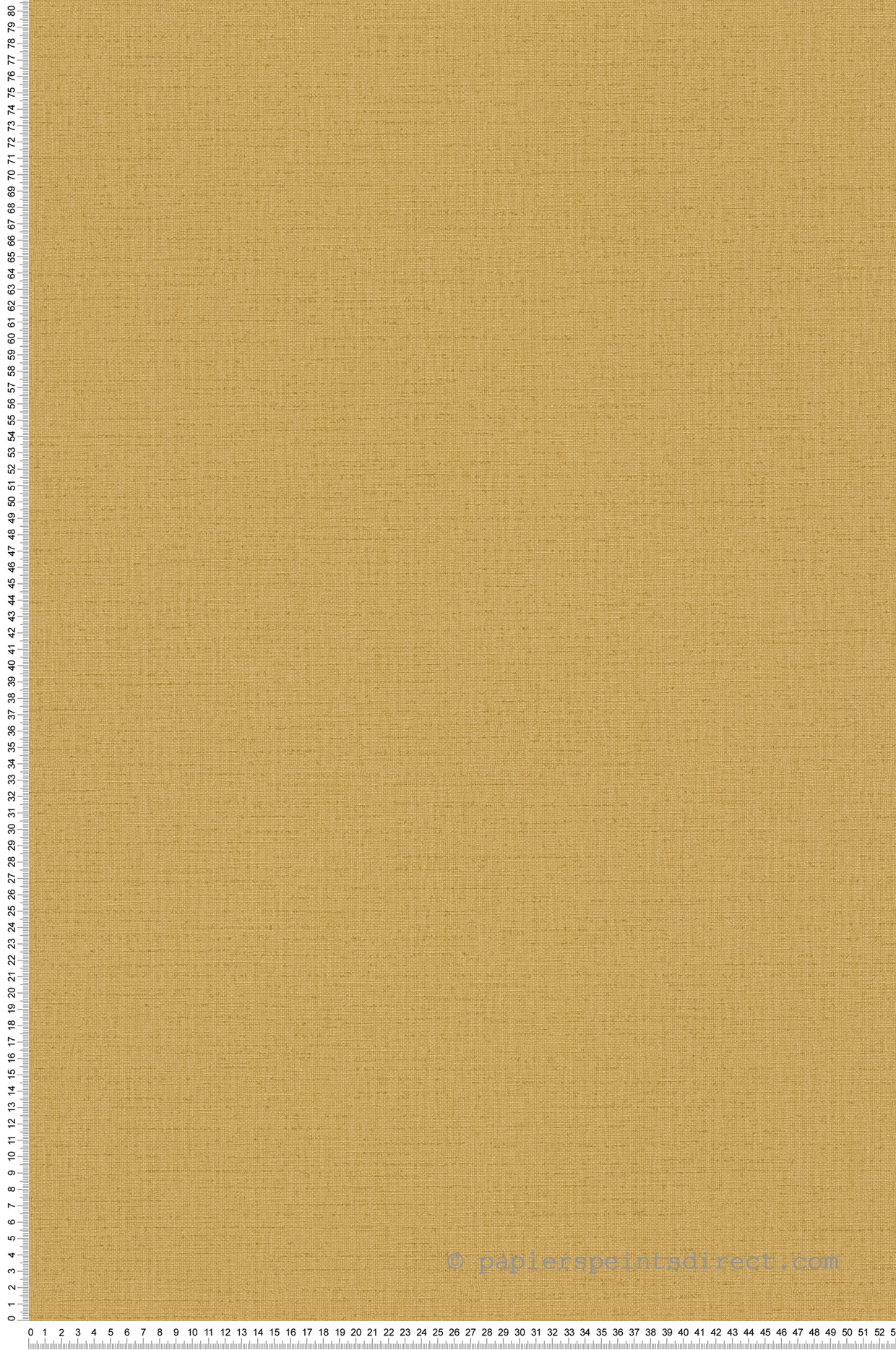 Papier peint Faux Uni Textile moutarde - Vibes & Styles d'A.S. Création | Réf. AS-792025
