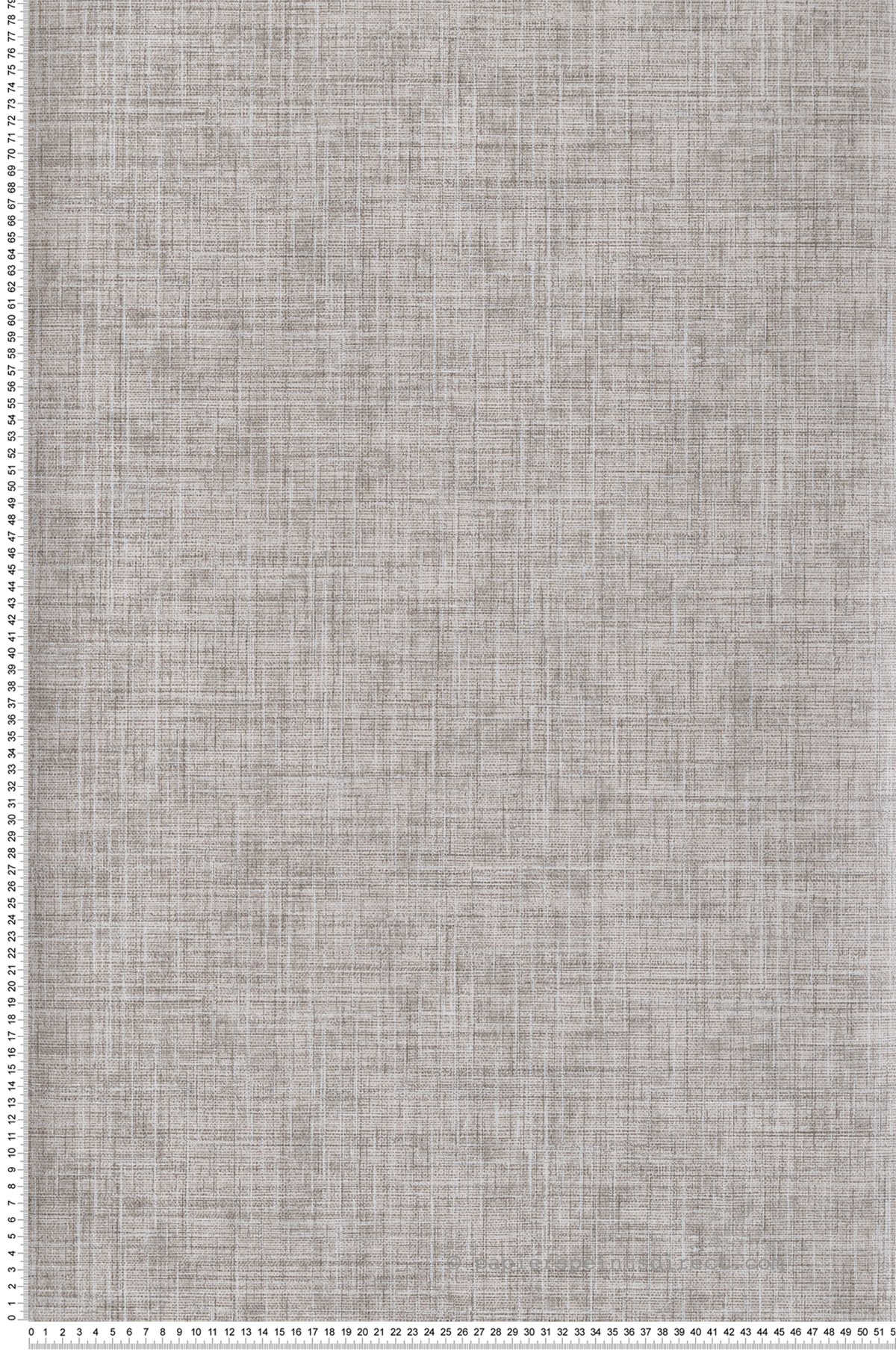 Papier peint Faux Uni Toile gris taupe - Happy de Lutèce | Réf. LTC-FD26354