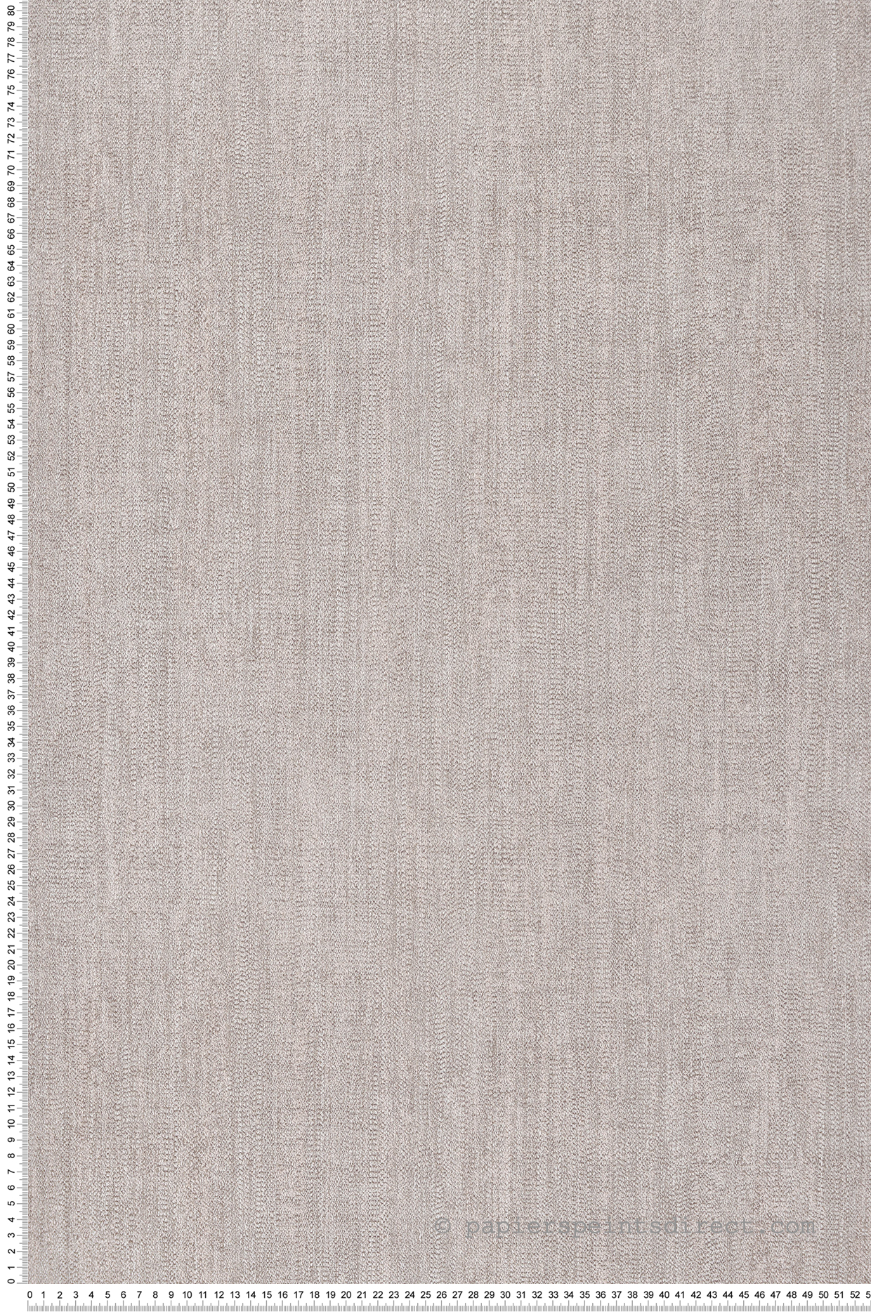 Papier peint Faux Uni Textile taupe - Allure de Lutèce | Réf. LTC-AL26204