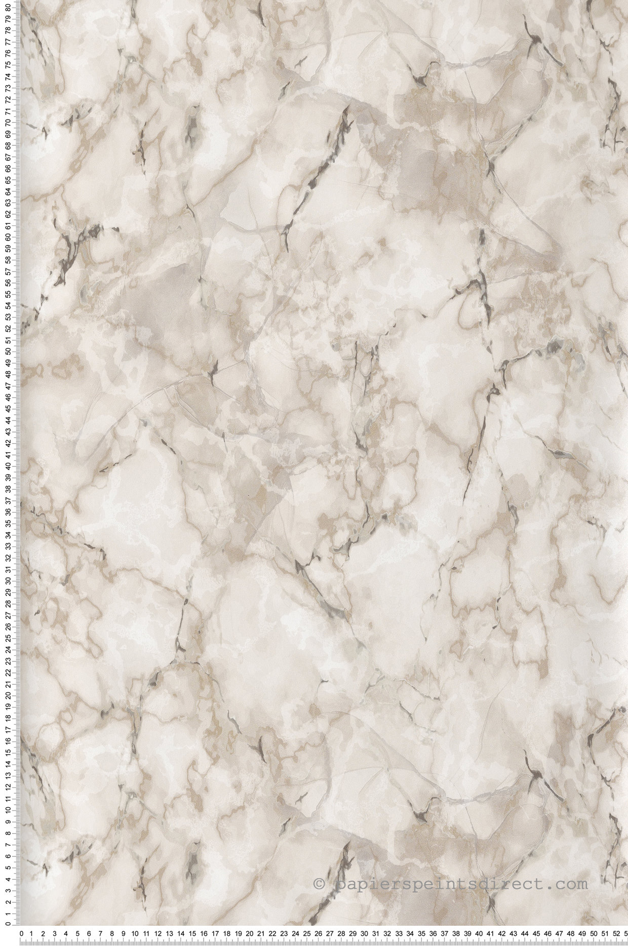 Papier peint Marbre Imitation Moderne grège - Sauvage 2 de Lutèce | Réf. LTC-G67752