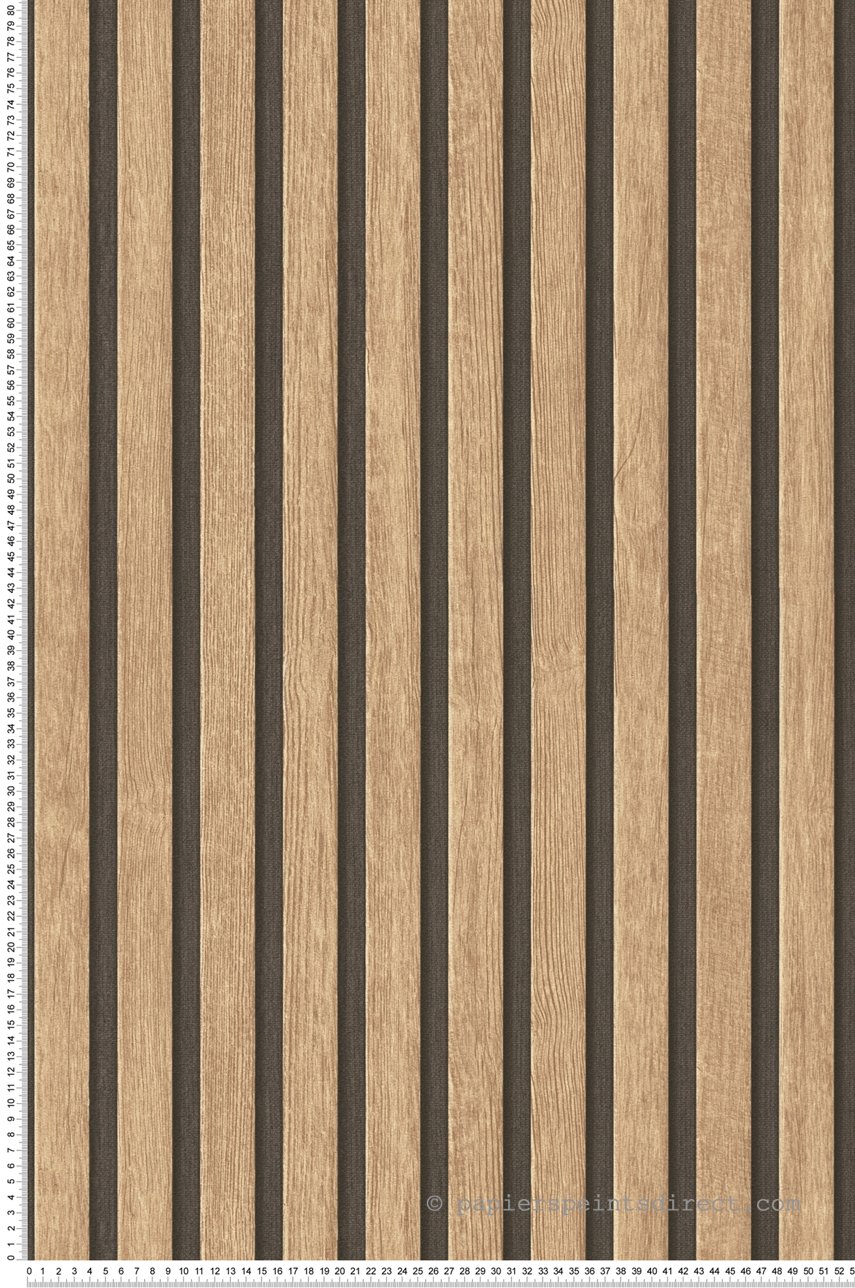 Papier peint Tasseaux Bois Chêne nature - Pintwalls 2 d'A.S. Création | Réf. AS-391091