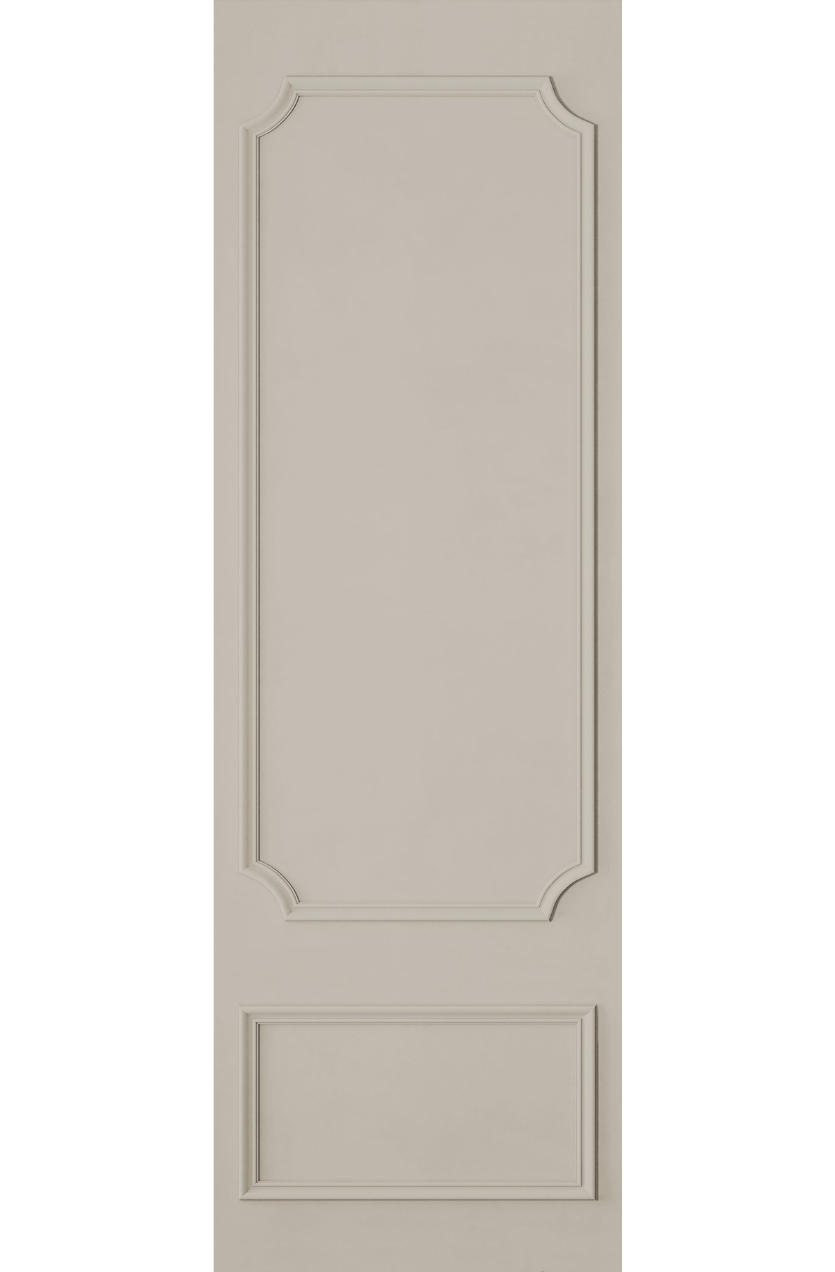 Papier peint panoramique Moulure le Boudoir grège 90X280 - Moulures & Co de Casadéco | Réf. MOCO201391323