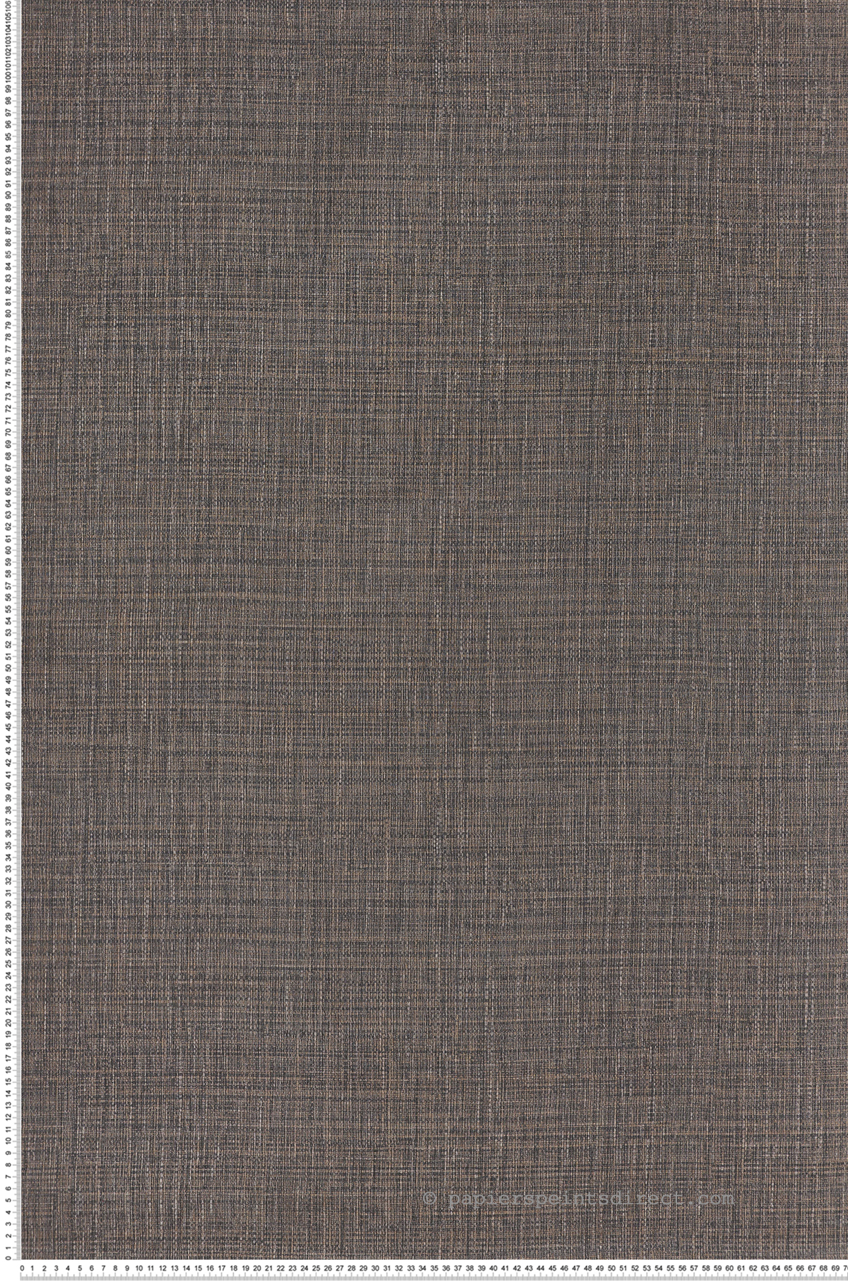 Papier peint Uni Tissé Sierra anthracite brun - Palmadora de Casamance | Réf. CAS-76703772