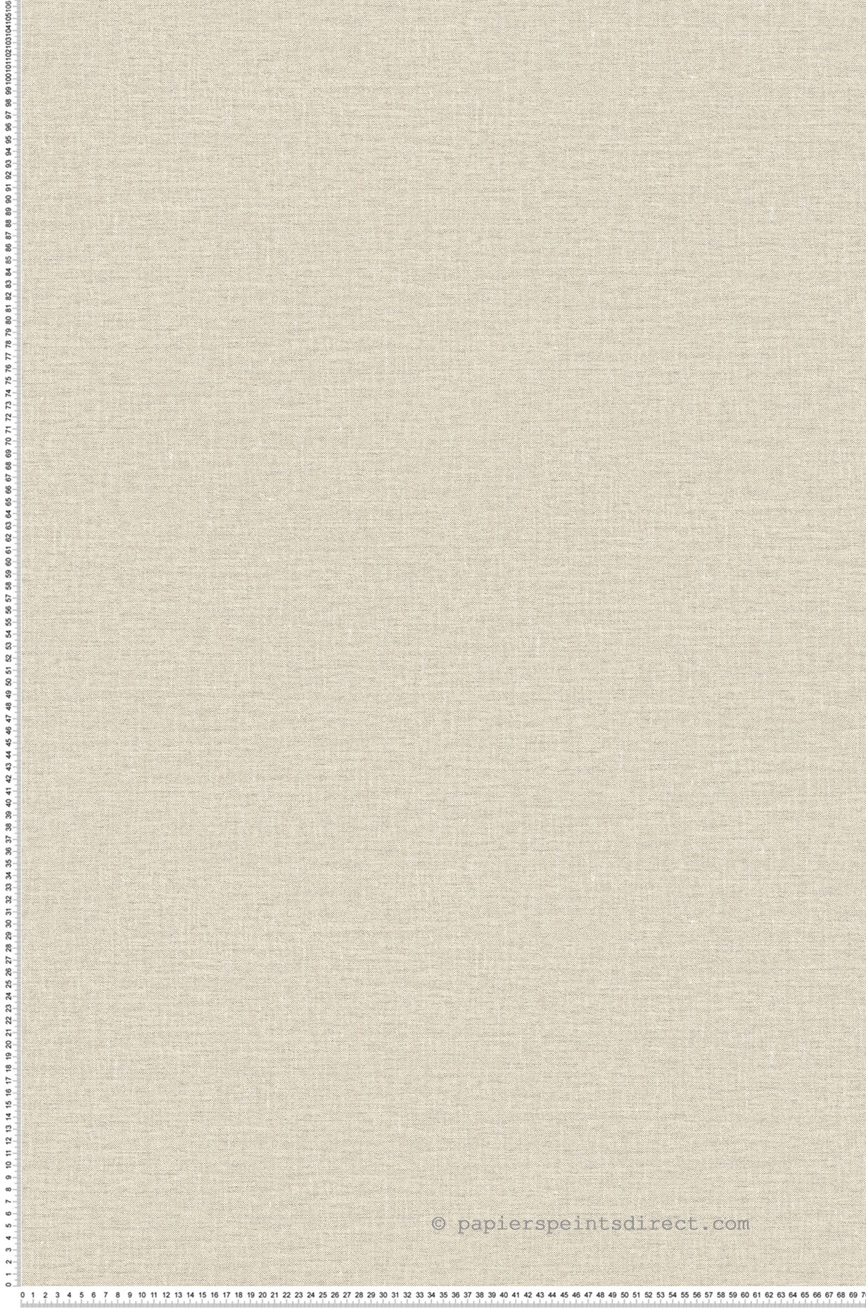 Papier peint Uni Lin Étoffe Lina grège - Modernismo de Casamance | Réf. CAS-76851732