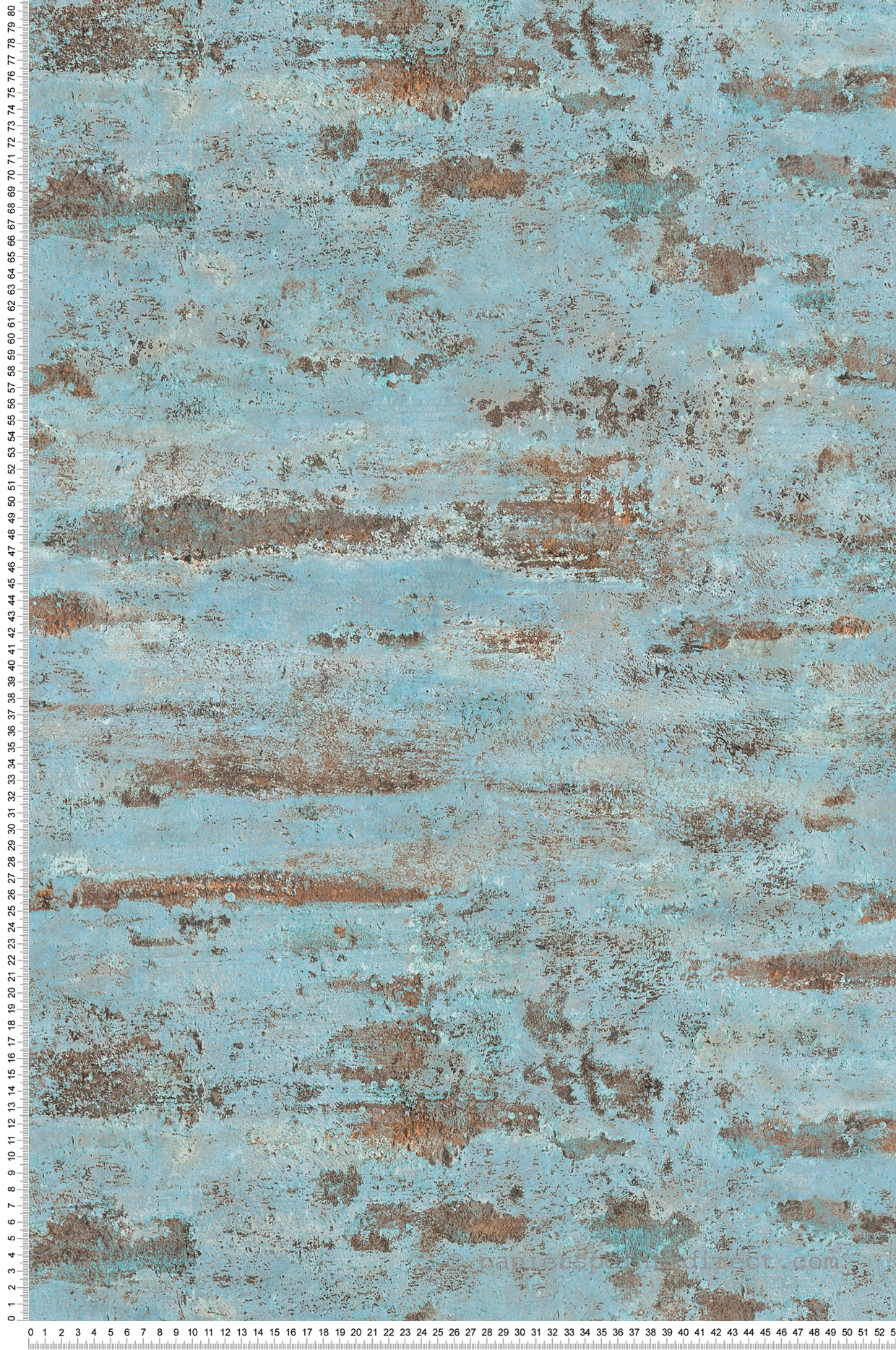 Papier Peint Brique Grunge bleu - Elements 2 d'A.S. Création | Réf. AS-374153