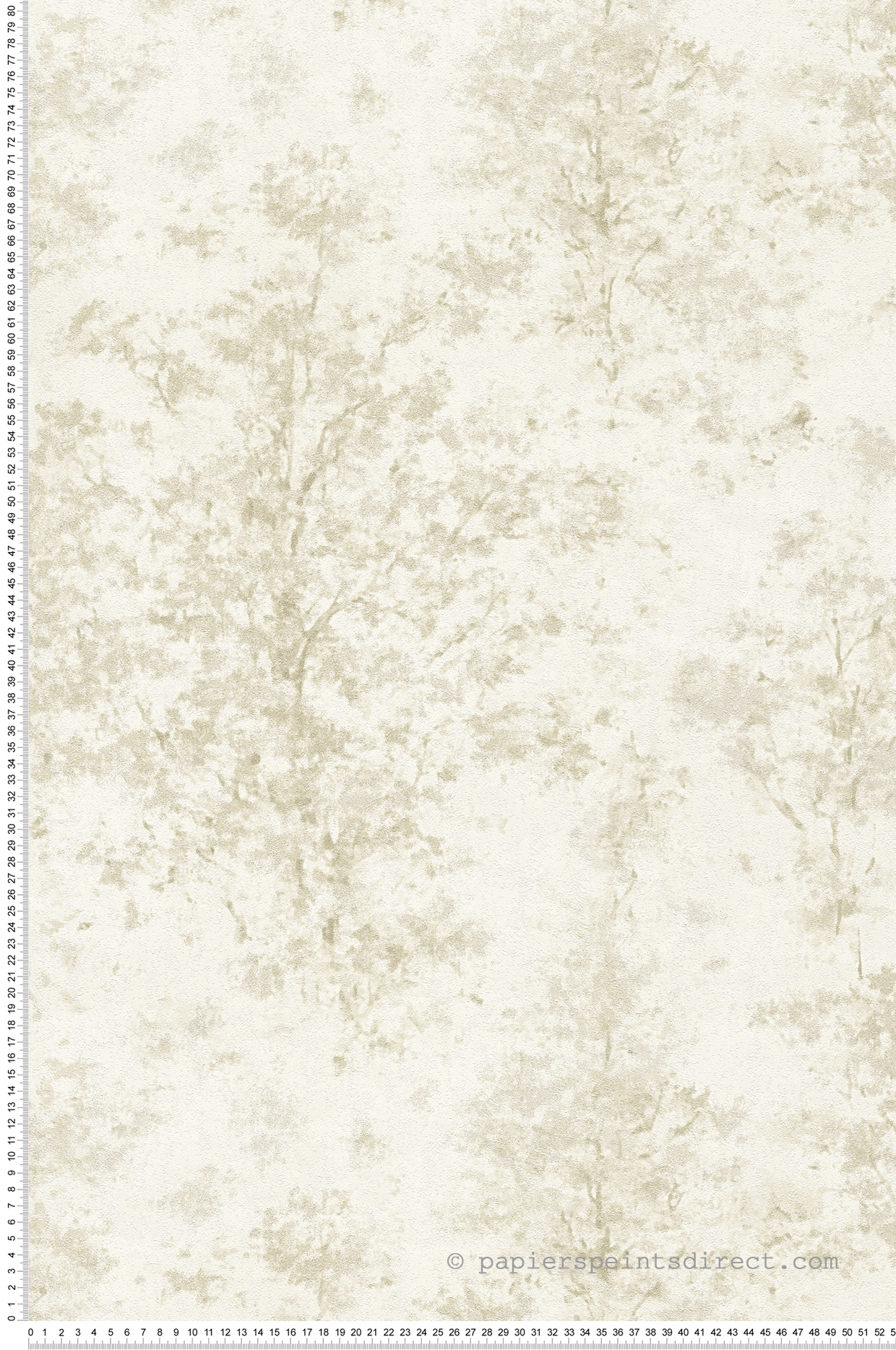 Papier peint Forêt Poétique écru pailleté - Vibes & Styles d'A.S. Création | Réf. AS-792003