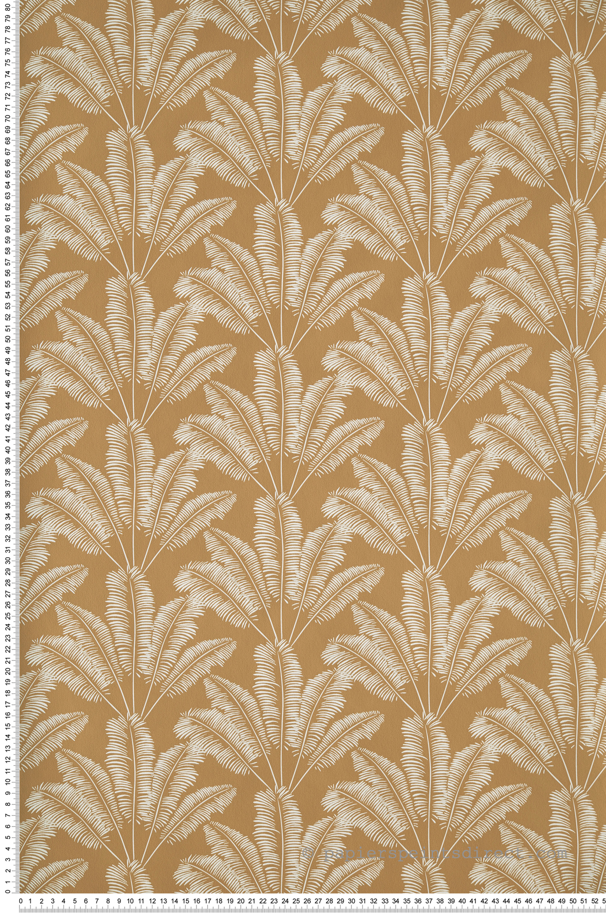 Papier peint Palme Savannah ocre - Our Planet de Casélio | Réf. OUP101942124