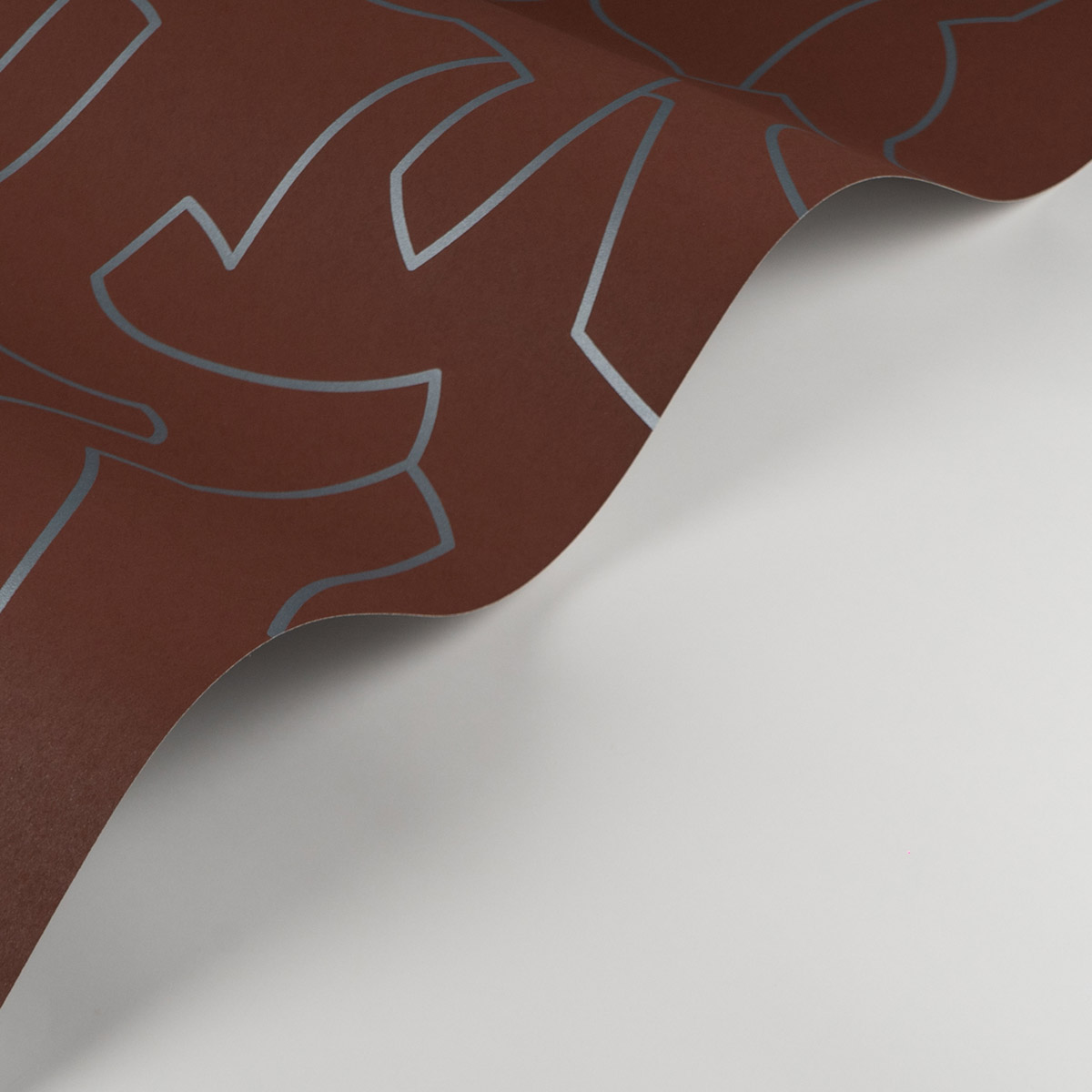 Papier peint Puzzle Maze bordeaux - Color Game de Casadéco AMB| Réf. GAME200618606