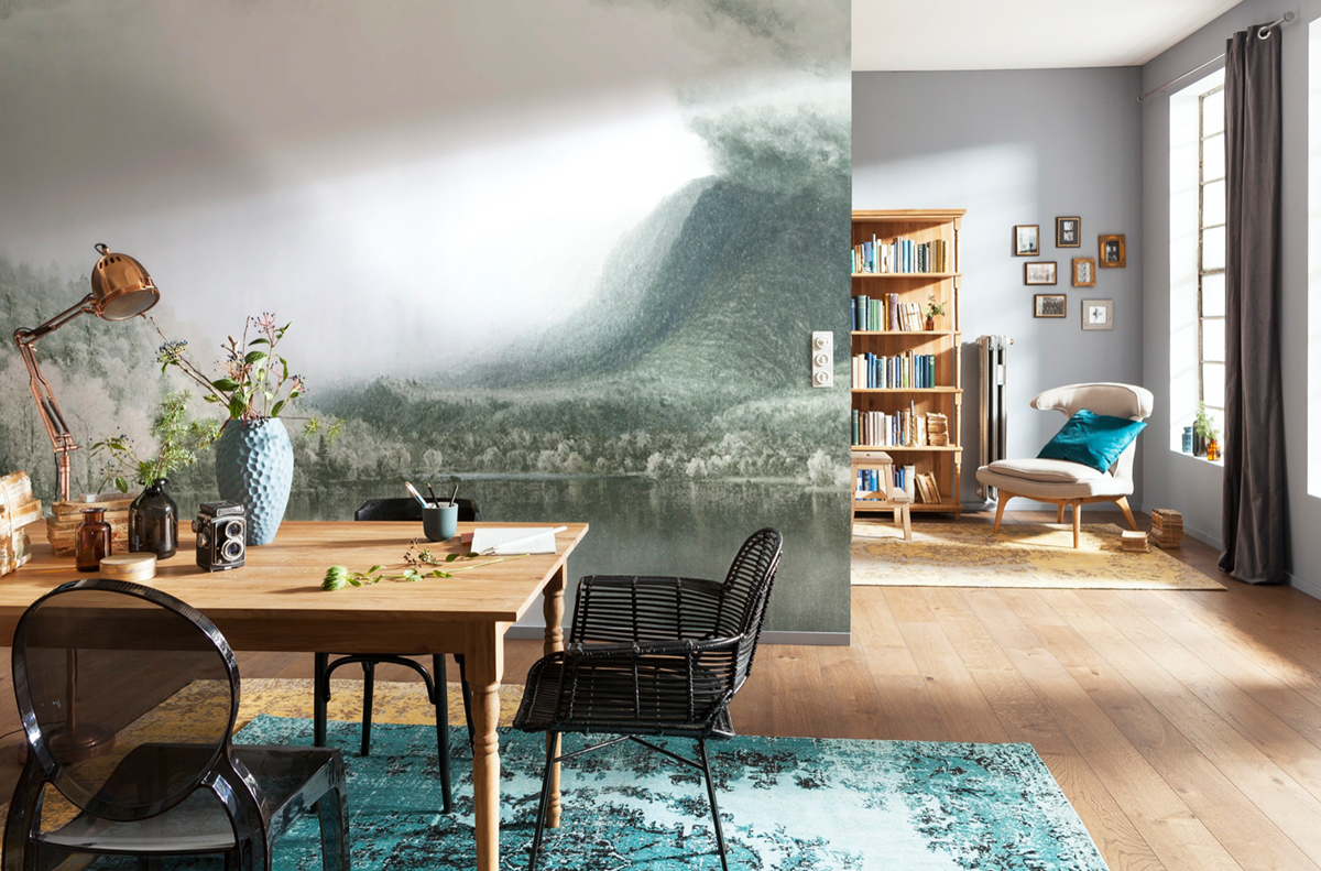 Papier peint panoramique Forêt Journey - Papier Peint Komar INK