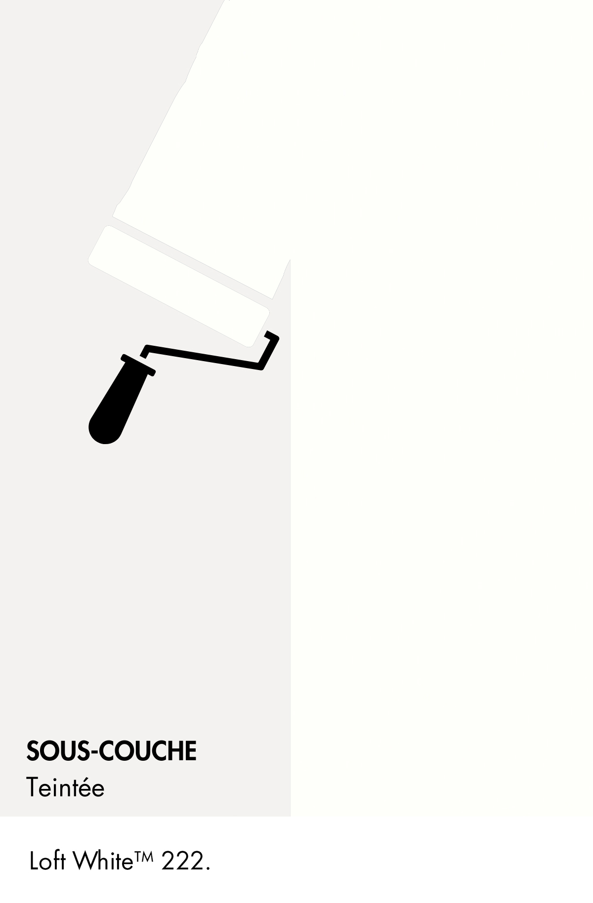 Sous-couche teintée Loft White n°222 Intelligent ASP (All Surface Primer) 1 litre