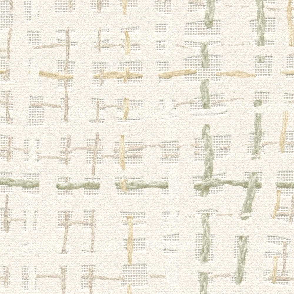 Papier peint Tissage Relief Rabane vert - Abaca de Lutèce | Réf. LTC-51232704