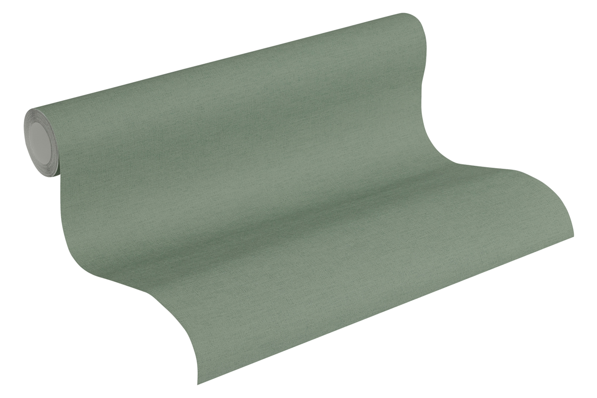 Papier peint Uni around vert sauge - Ethnic Origin d'AS Création AMB3 | Réf. SP15200