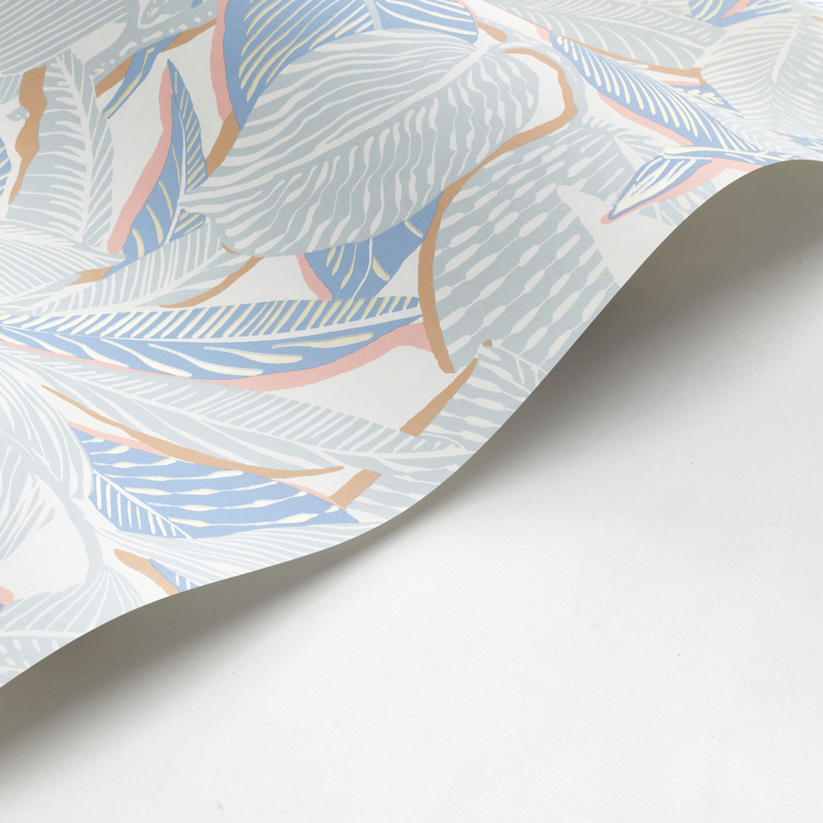 Papier peint Feuillage Riviera bleu mer et ciel - Méditerranée de Casadéco | Réf. MEDI87416048