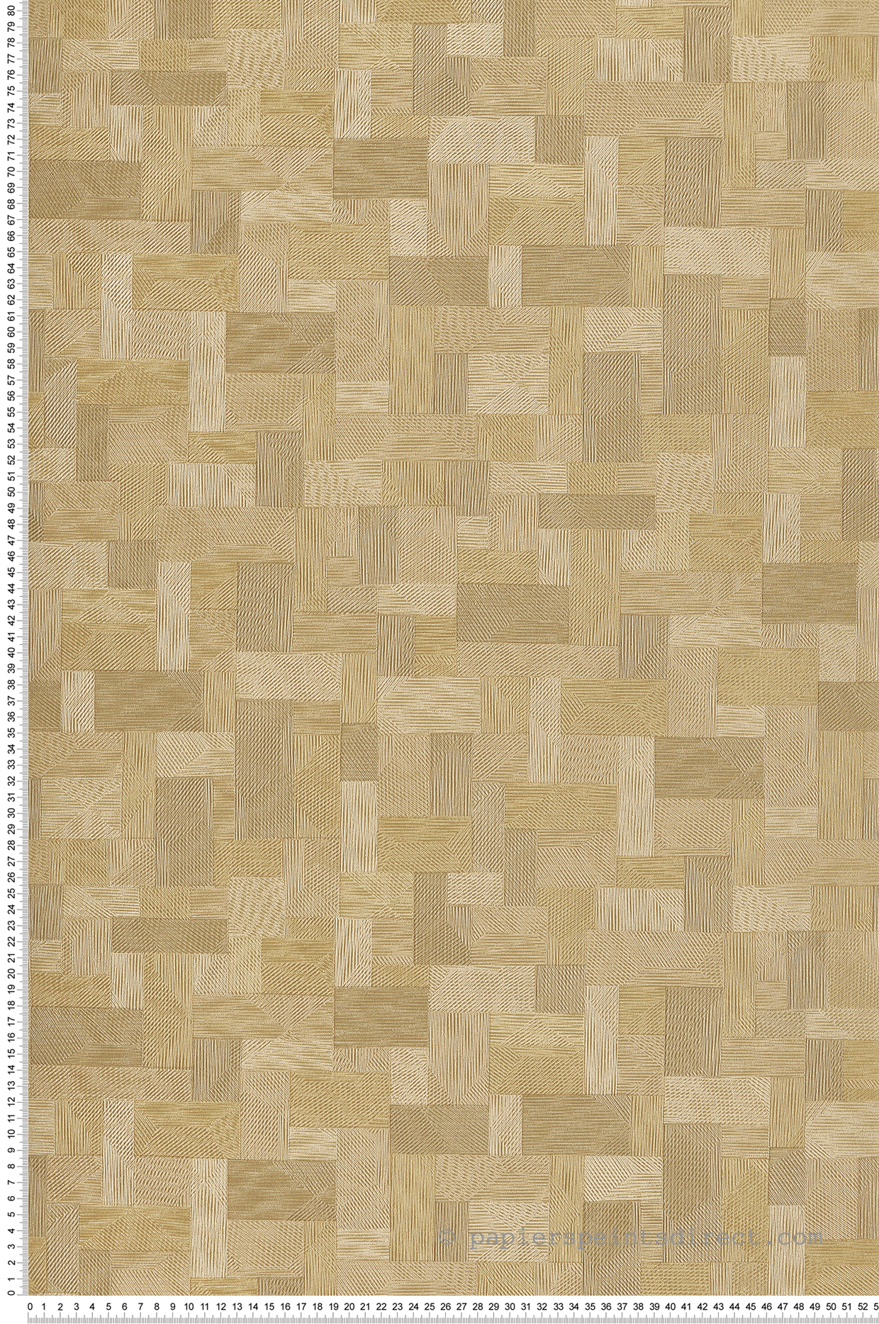 Papier peint Scandinave Géométrique jaune - Woods de Casadéco | Réf. WOOD86072222