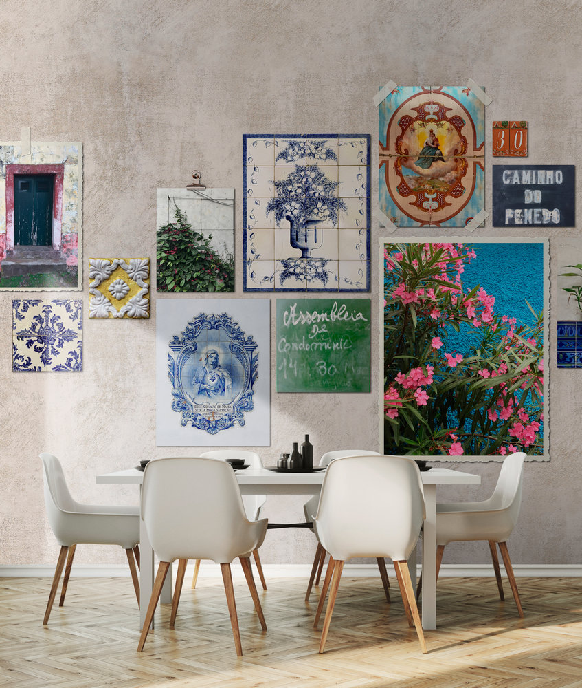 Papier peint panoramique Mur souvenirs Atlantic spirit 1 - Référence DD114007 - Intissé 200g/m2 - Standard 400 x 270